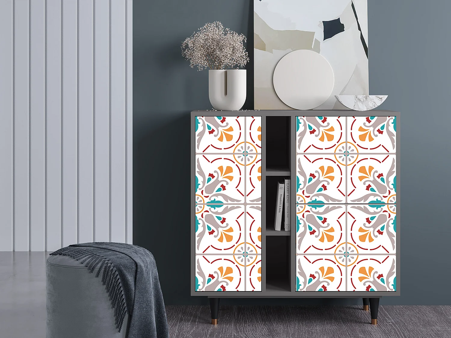 Buffet - 94х96х41 cm - BS5 - Spring Ceramics, Gris