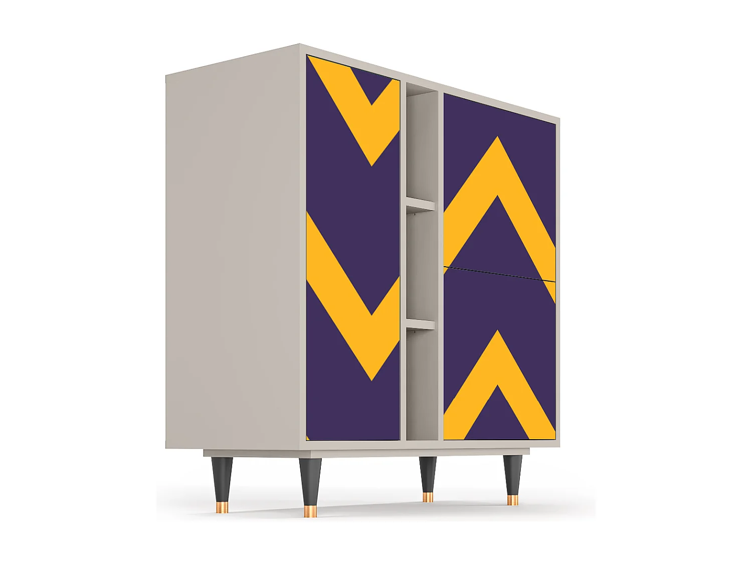 Credenza - 94х96х41 cm - BS5 - The Brightest Way, Sabbia