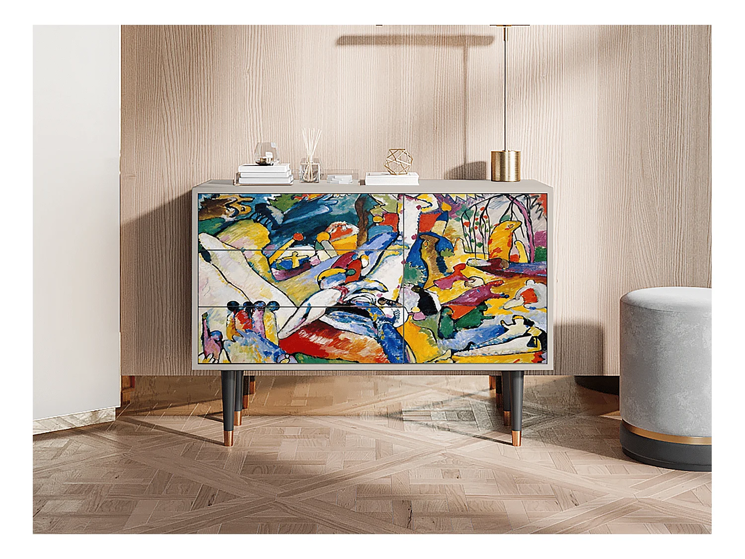 Credenza - 115х84х41 cm - S3 - Improvisation 26  , Sabbia