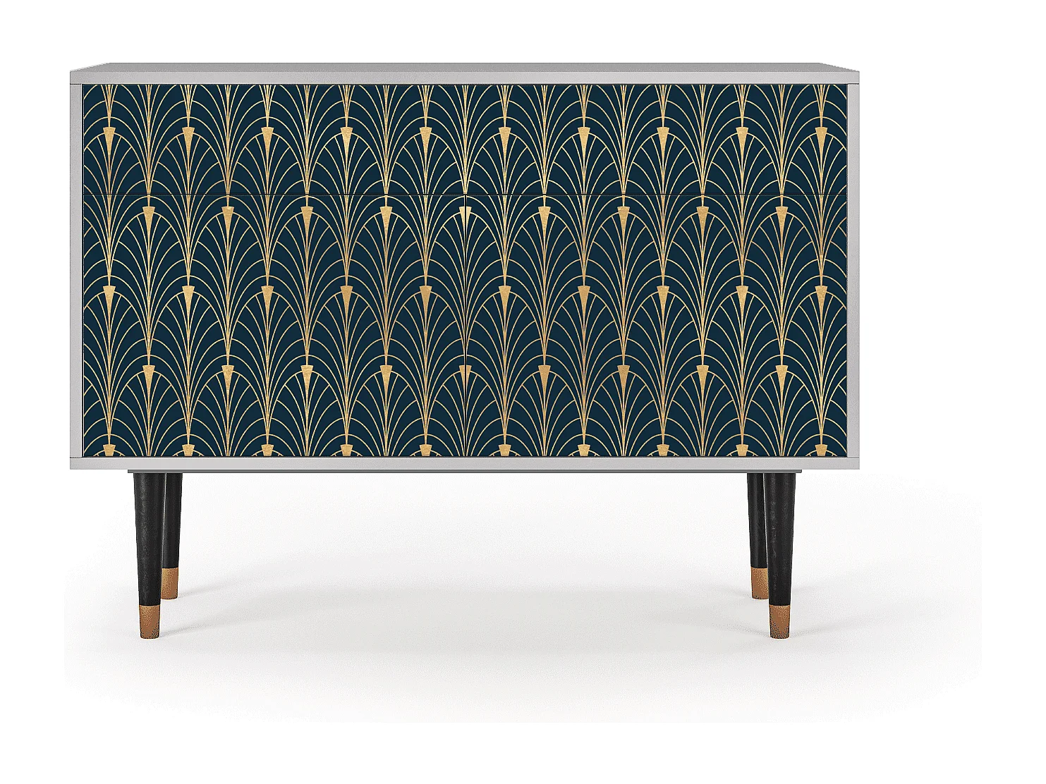 Buffet - 115x85x48 cm - BS4 - Flower of the Nile, Gris