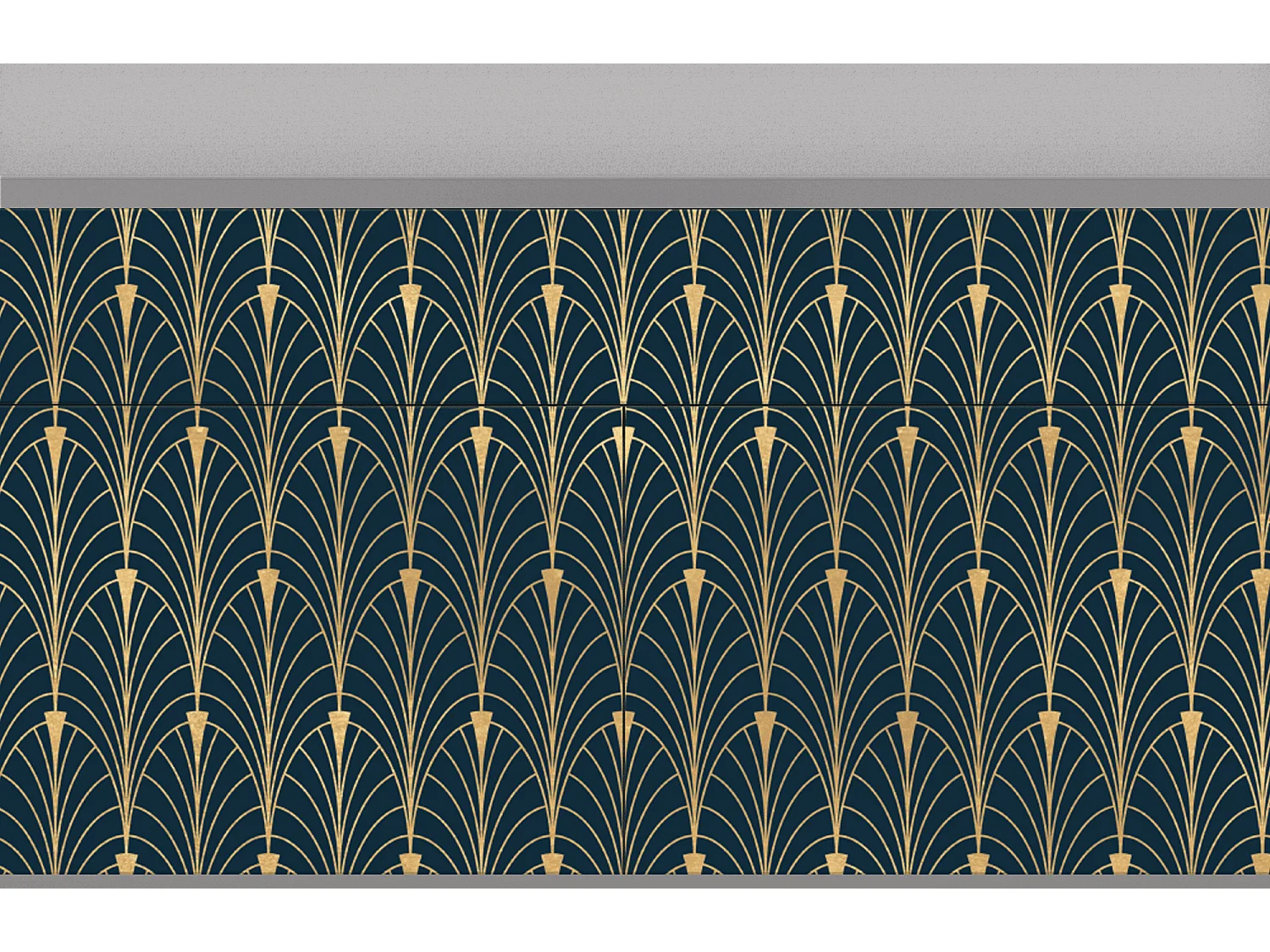 Buffet - 115x85x48 cm - BS4 - Flower of the Nile, Gris