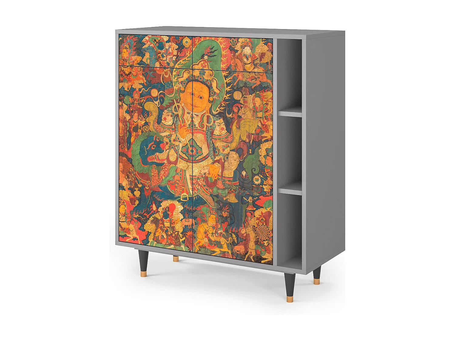 Buffet - 96х110х41 cm - BS6 - God by Vaisravana , Gris