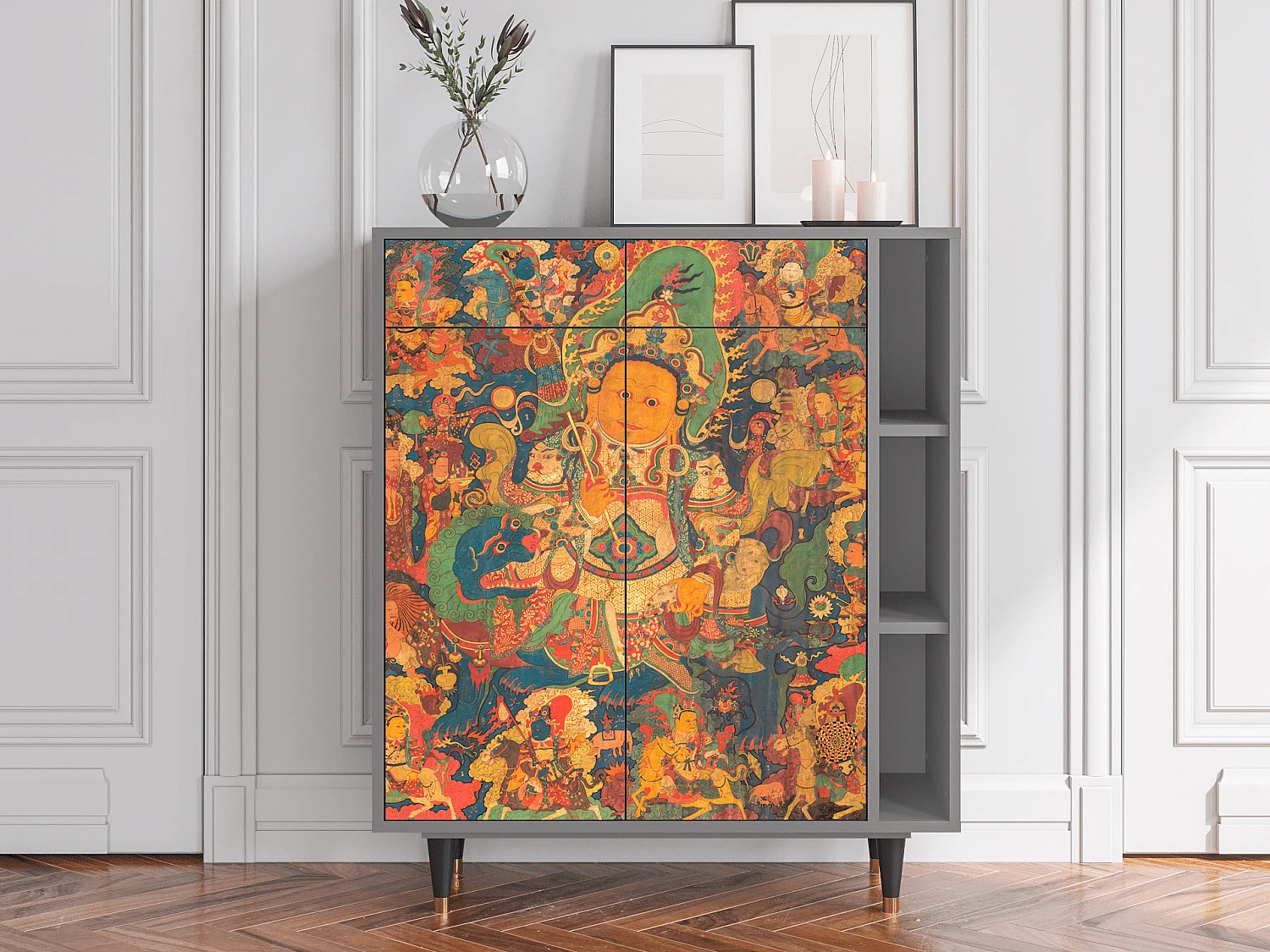 Buffet - 96х110х41 cm - BS6 - God by Vaisravana , Gris