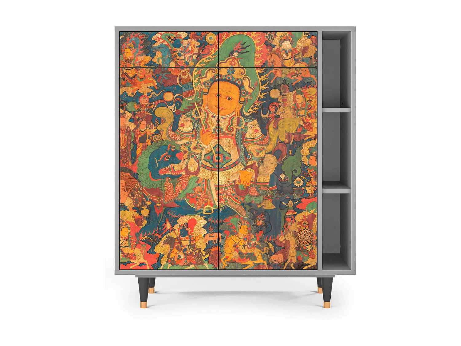 Buffet - 96х110х41 cm - BS6 - God by Vaisravana , Gris