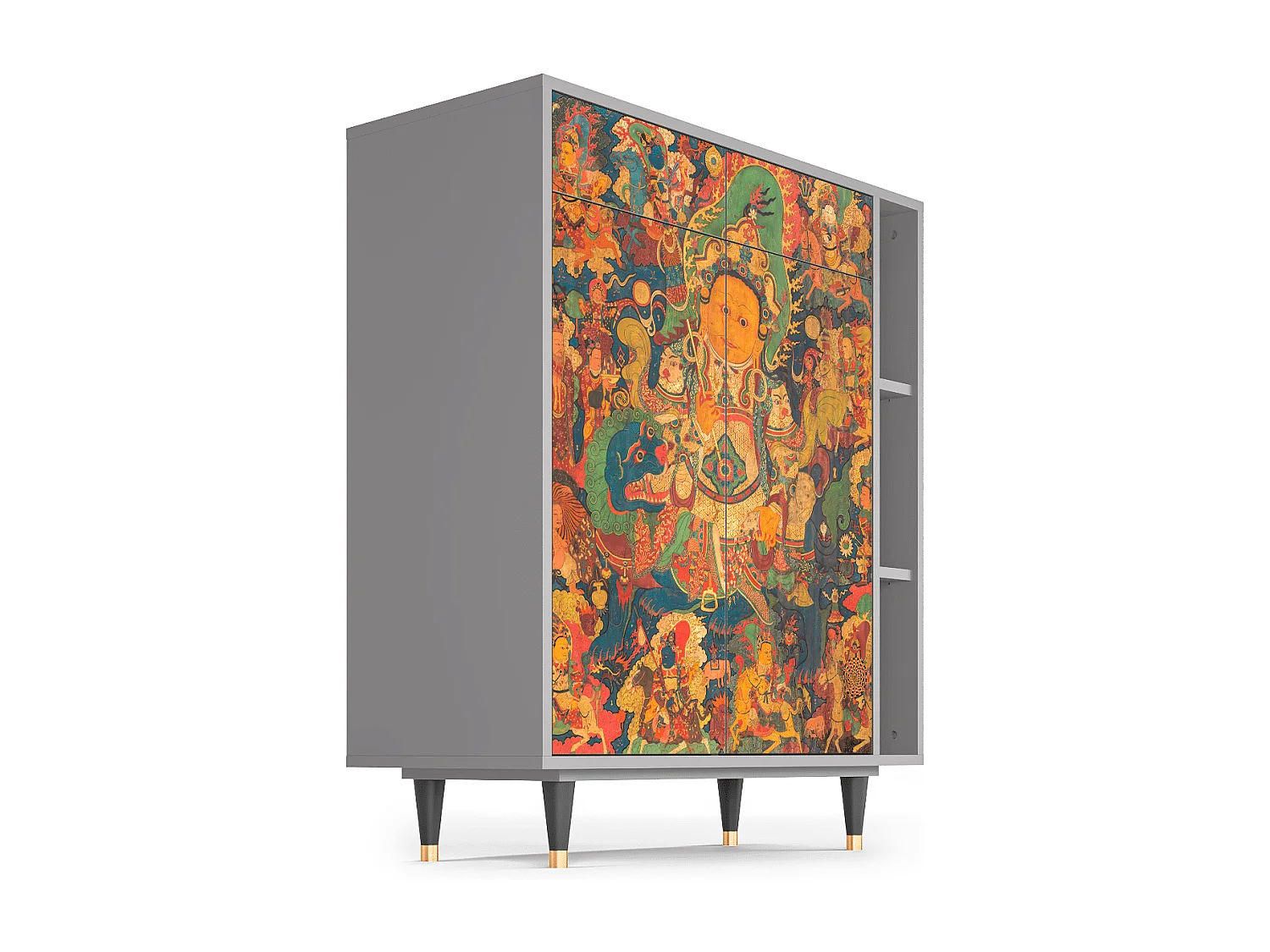 Buffet - 96х110х41 cm - BS6 - God by Vaisravana , Gris