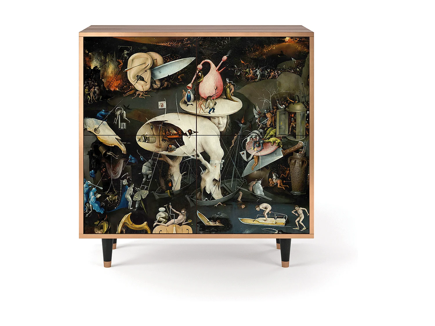 Dressoir - 94x96x48 cm - BS3 - The Garden 2, Walnoot