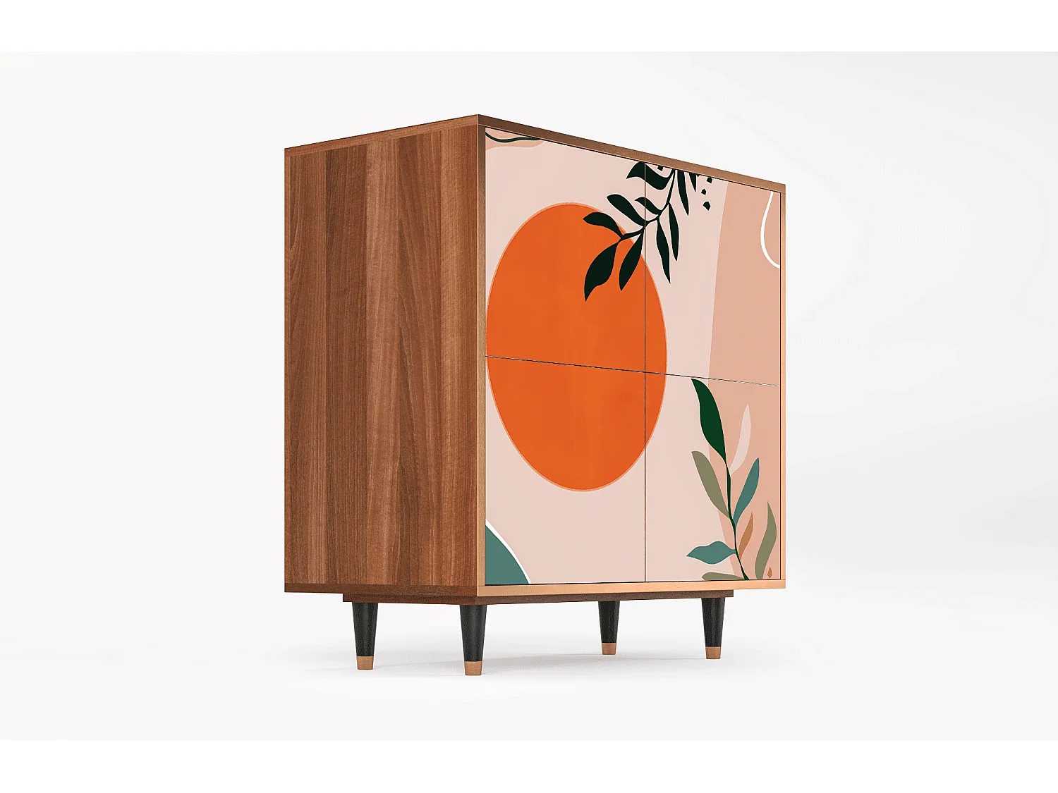 Credenza - 94x96x48 cm - BS3 - Artwork, Noce