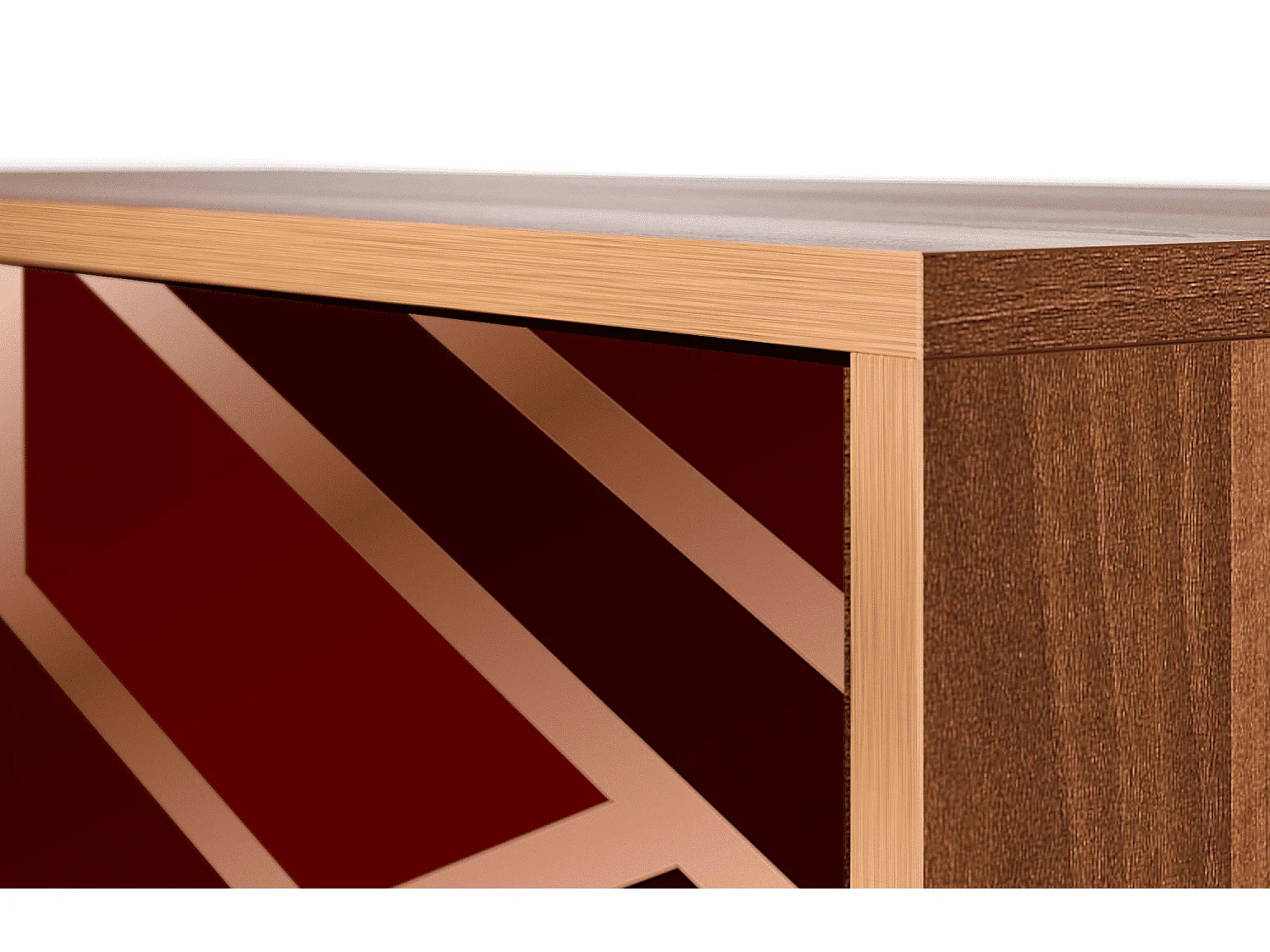 Credenza - 115х84х41 cm - S3 - Velvet 1920's, Noce