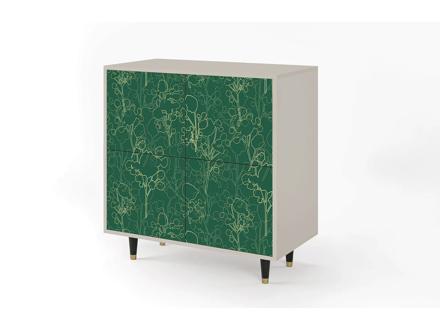 Dressoir - 94x96x48 cm - BS3 - Emerald Forest, Zand