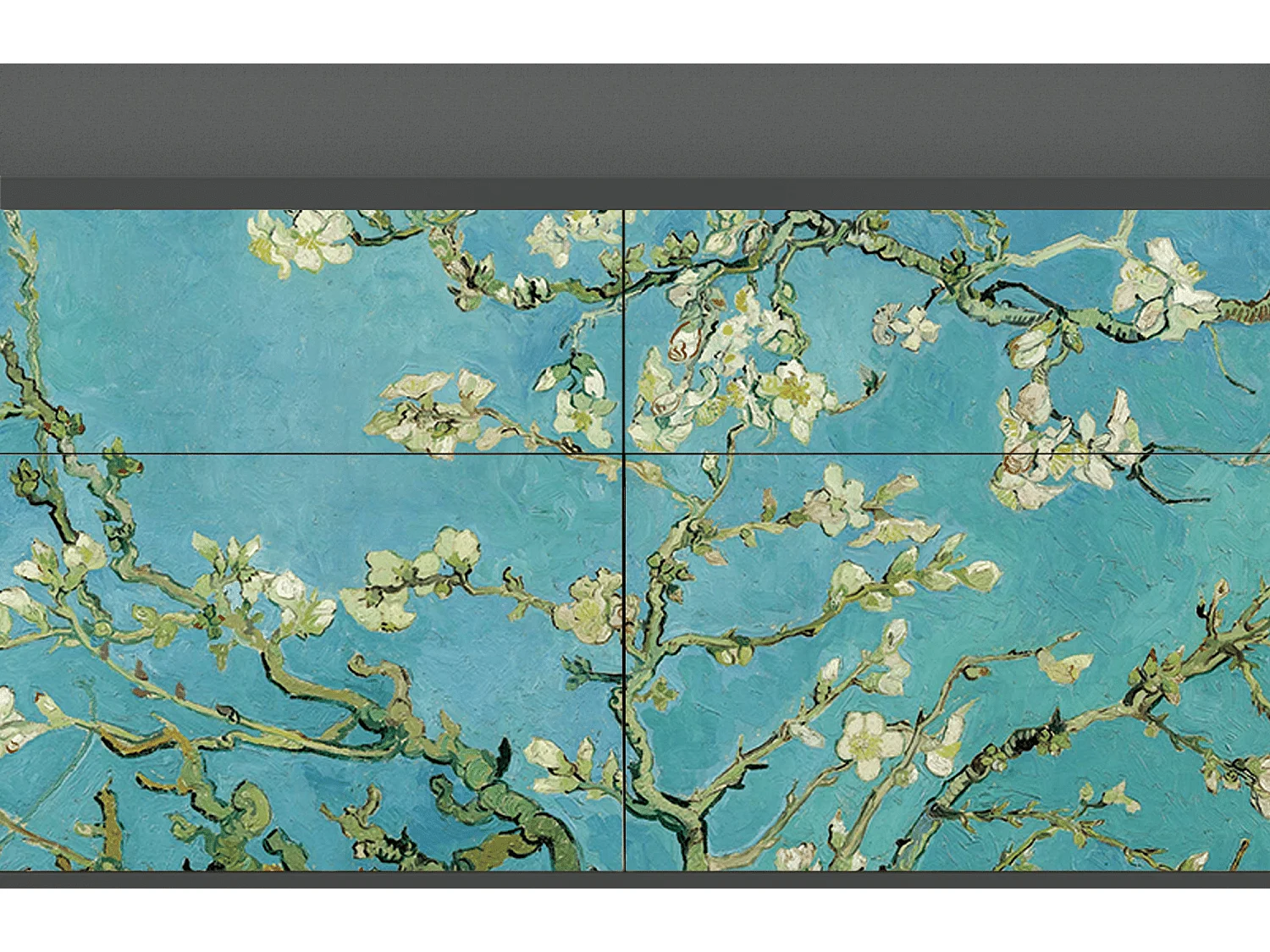 Aparador - 115x85x48 cm - BS4 - Almond Blossom, Antracite