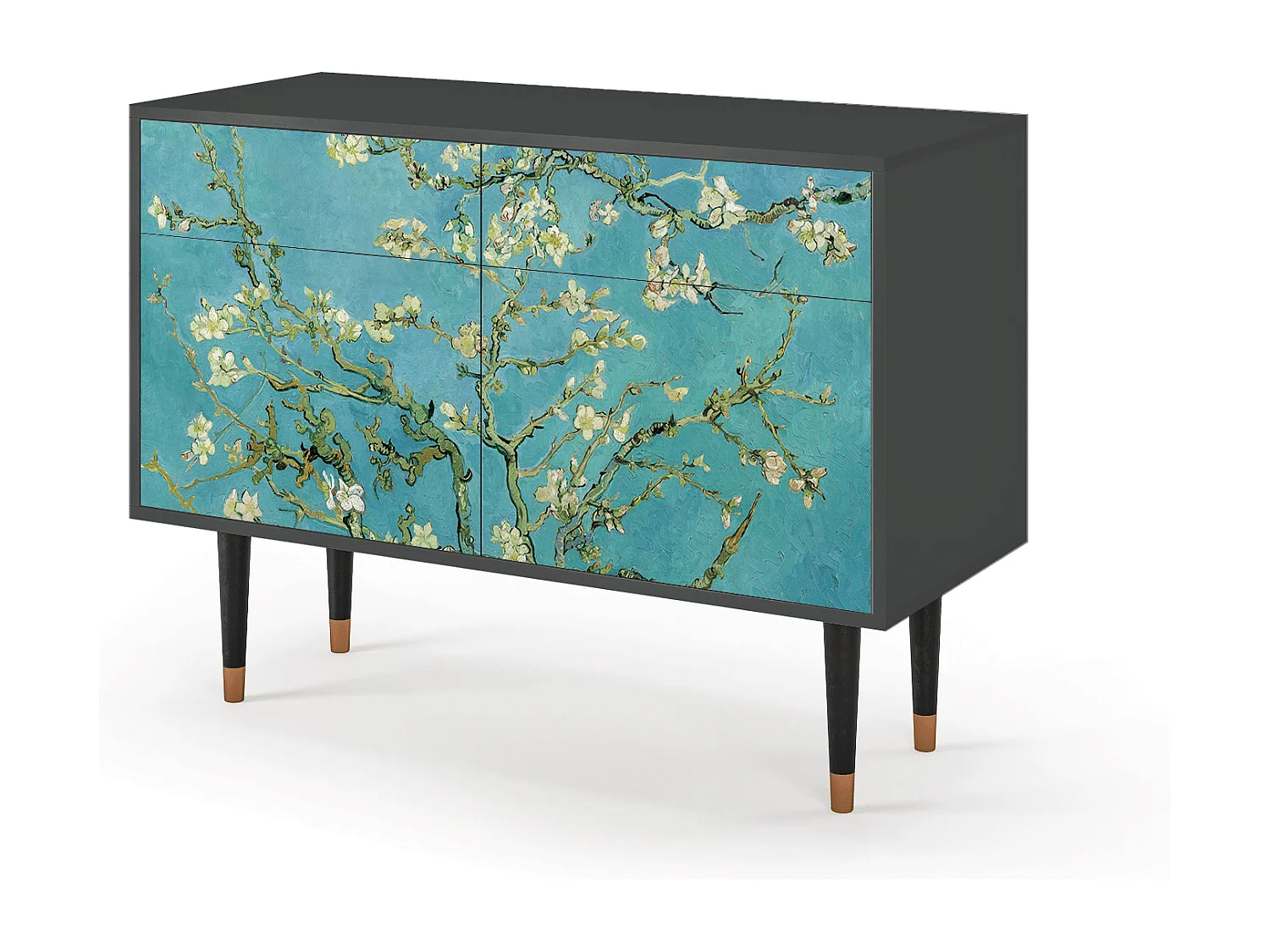 Buffet - 115x85x48 cm - BS4 - Almond Blossom, Anthracite