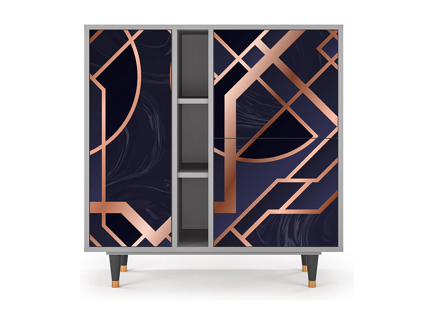 Buffet - 94х96х41 cm - BS5 - Purple Temple, Gris