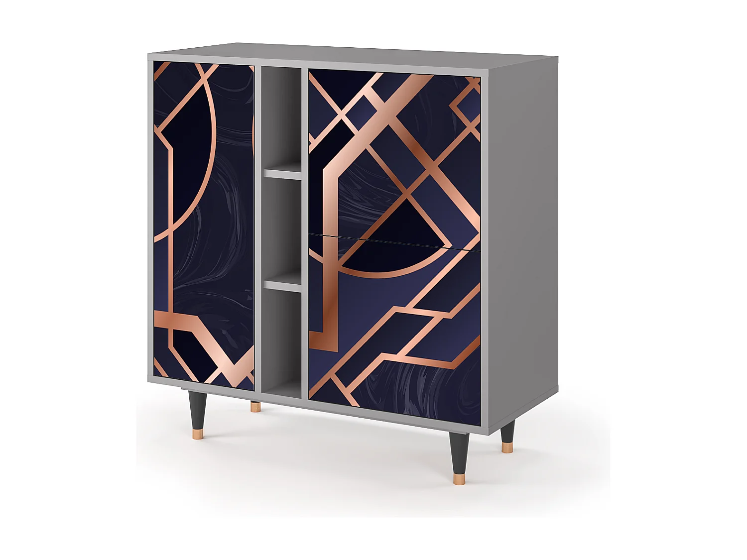 Buffet - 94х96х41 cm - BS5 - Purple Temple, Gris