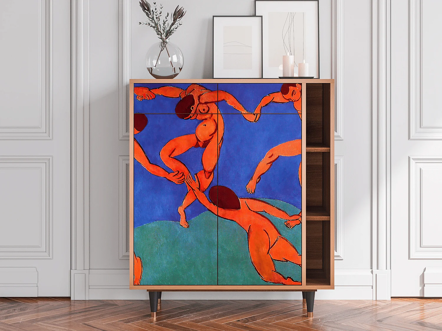 Dressoir - 96х110х41 cm - BS6 - The Dance by Matisse , Walnoot