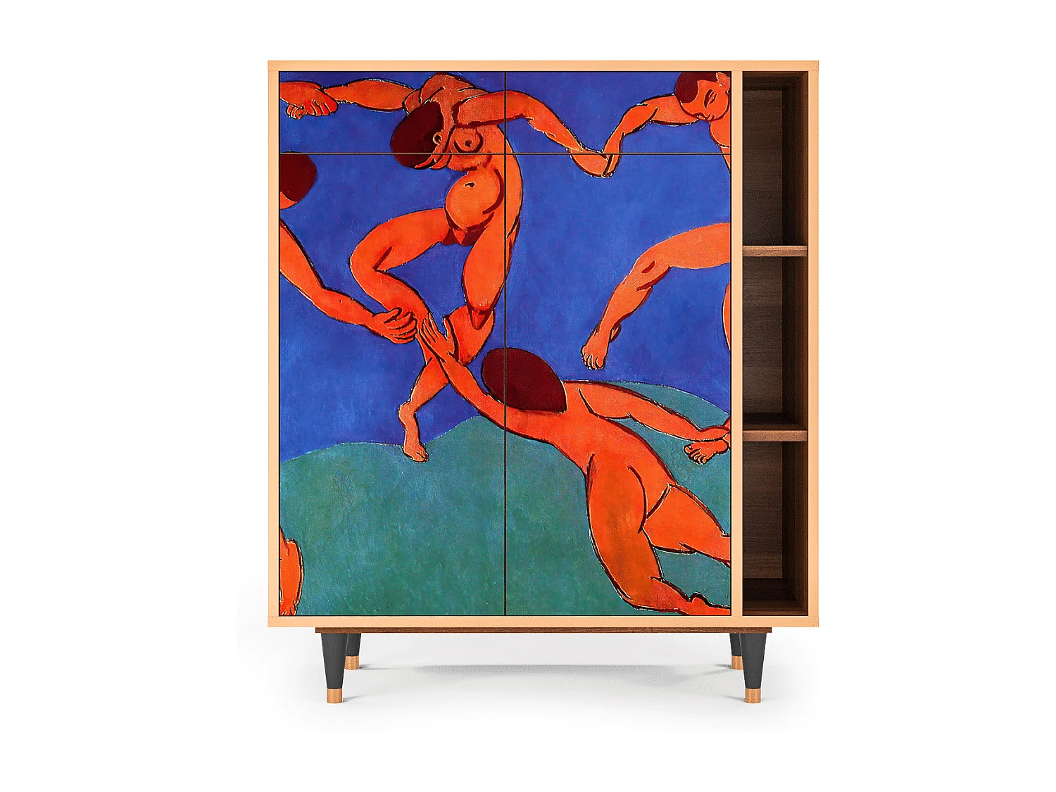 Dressoir - 96х110х41 cm - BS6 - The Dance by Matisse , Walnoot