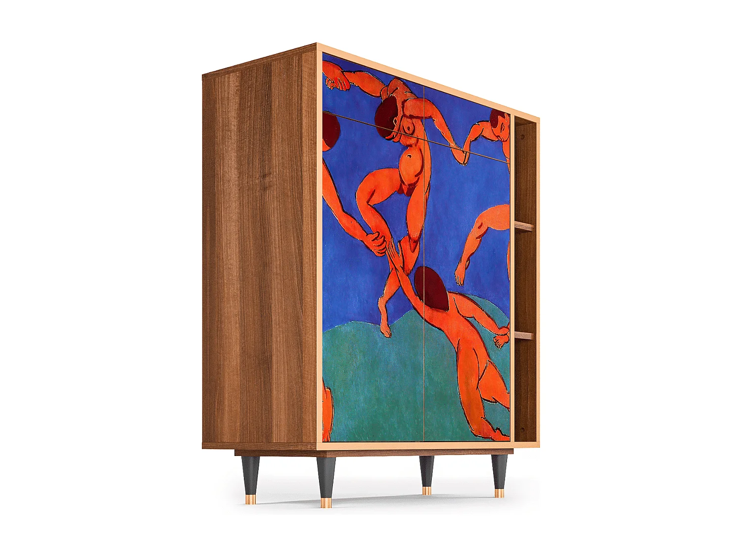 Dressoir - 96х110х41 cm - BS6 - The Dance by Matisse , Walnoot