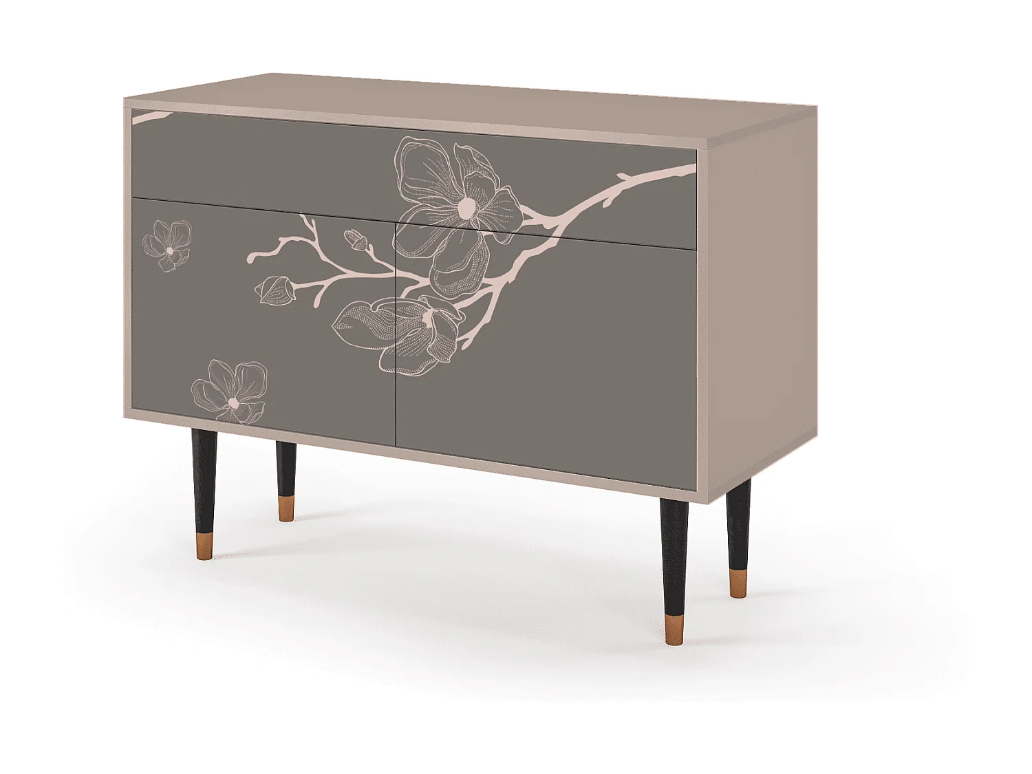 Buffet - 115x85x48 cm - BS4 - Cherry Blossom, Latte