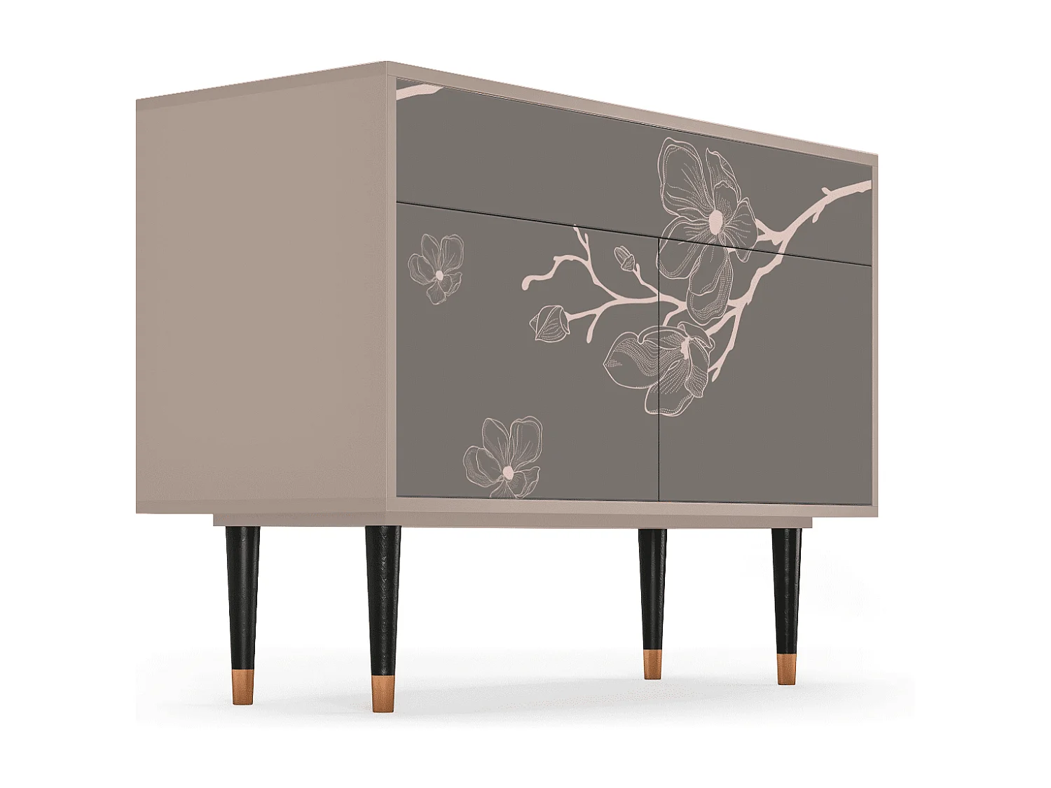 Buffet - 115x85x48 cm - BS4 - Cherry Blossom, Latte