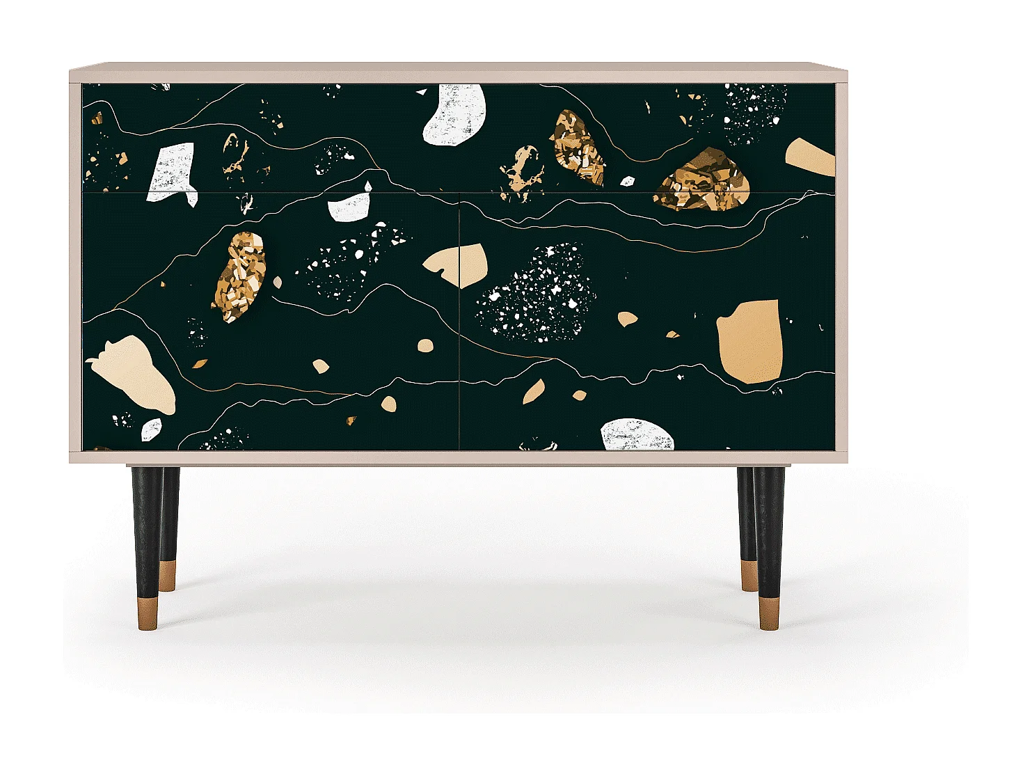 Aparador - 115x85x48 cm - BS4 - Space Rocks, Latte