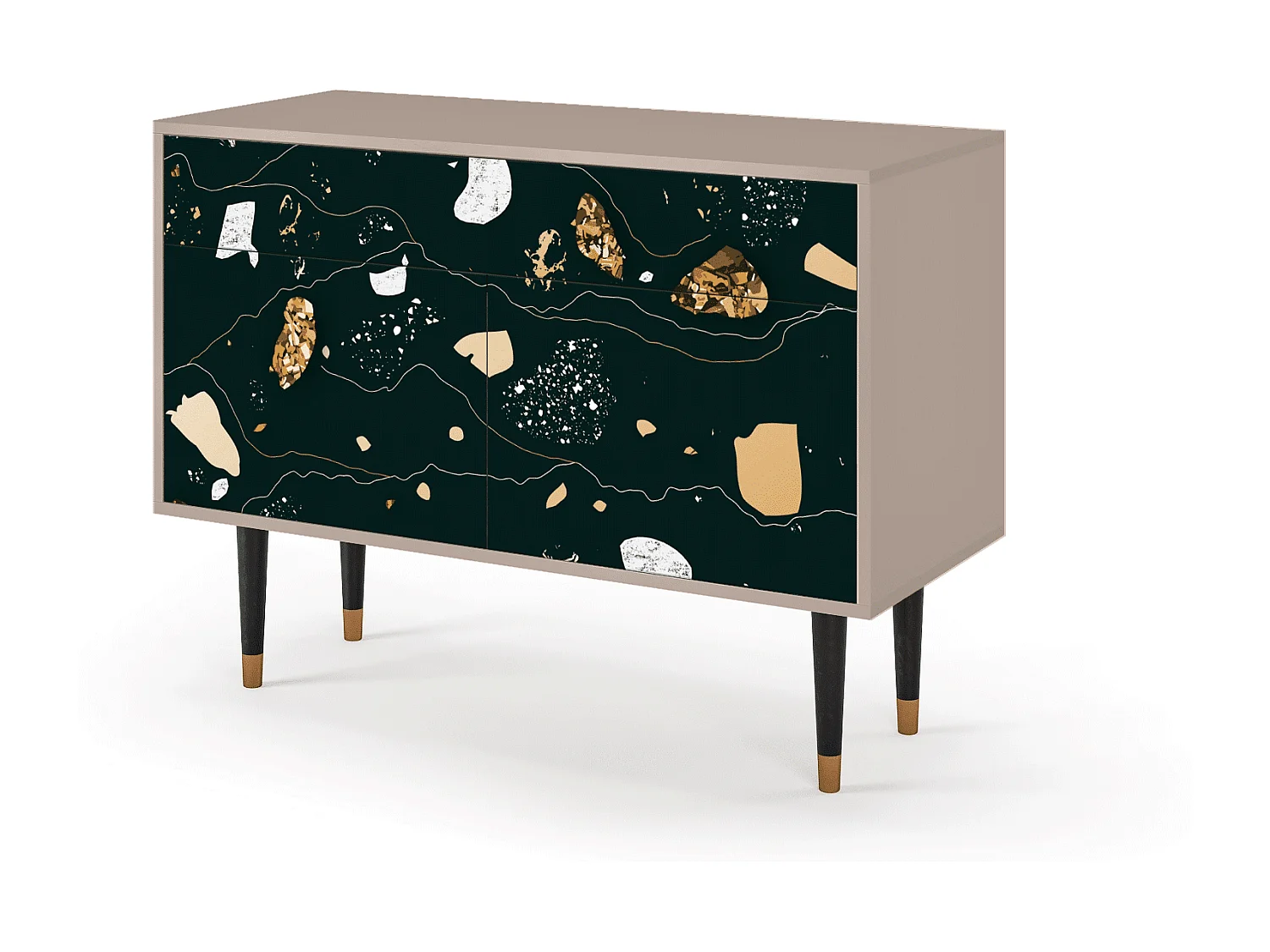 Aparador - 115x85x48 cm - BS4 - Space Rocks, Latte
