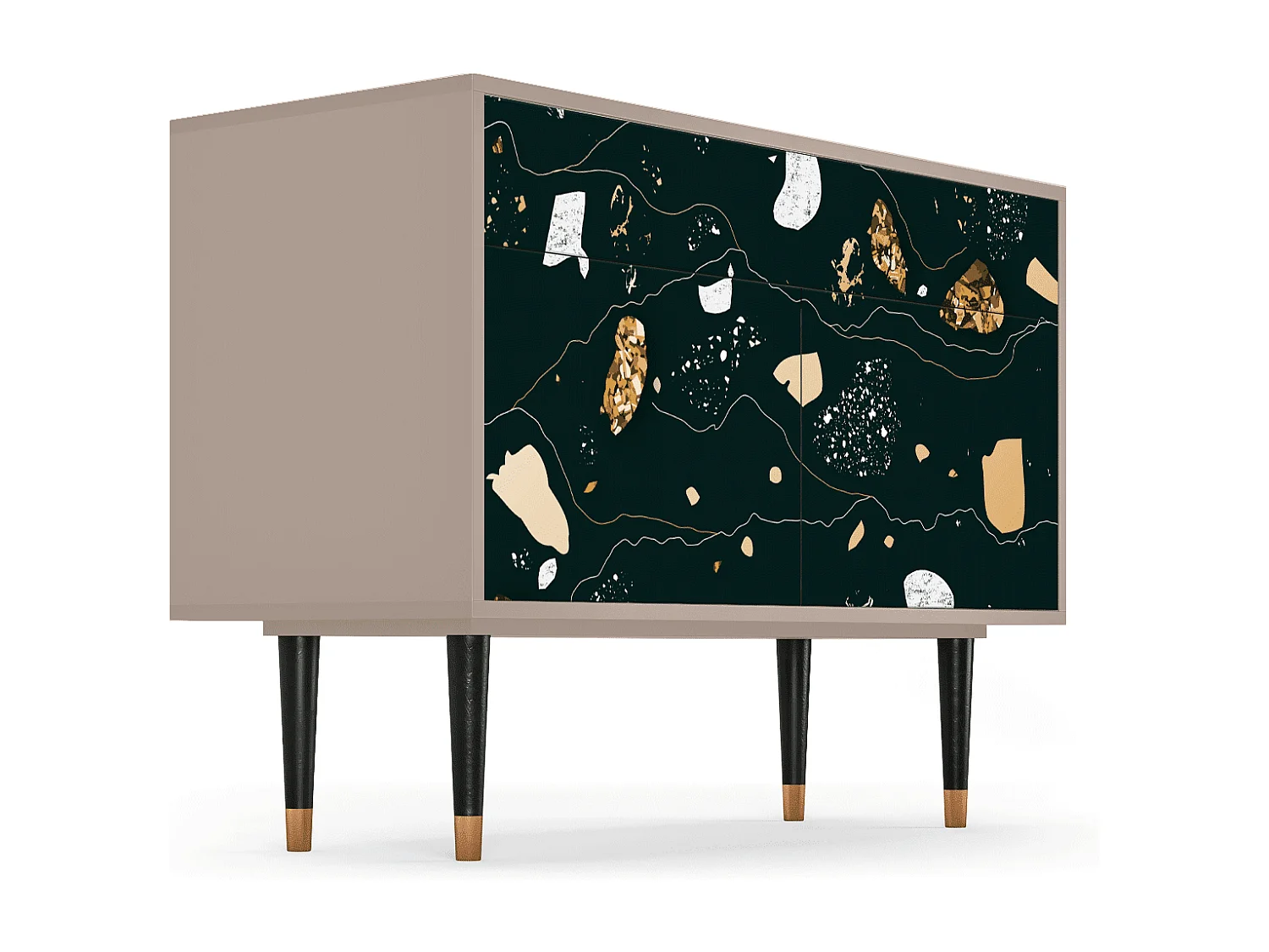 Aparador - 115x85x48 cm - BS4 - Space Rocks, Latte