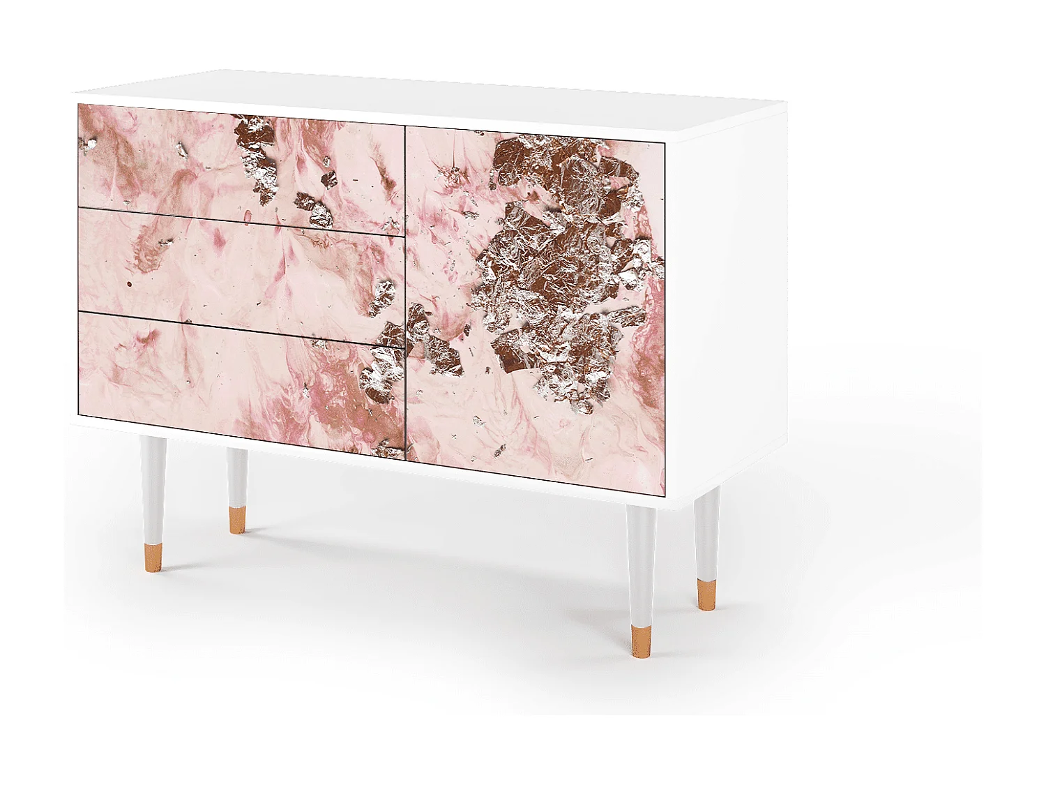 Credenza - 115х84х41 cm - S3 - Cotton Candy, Bianco
