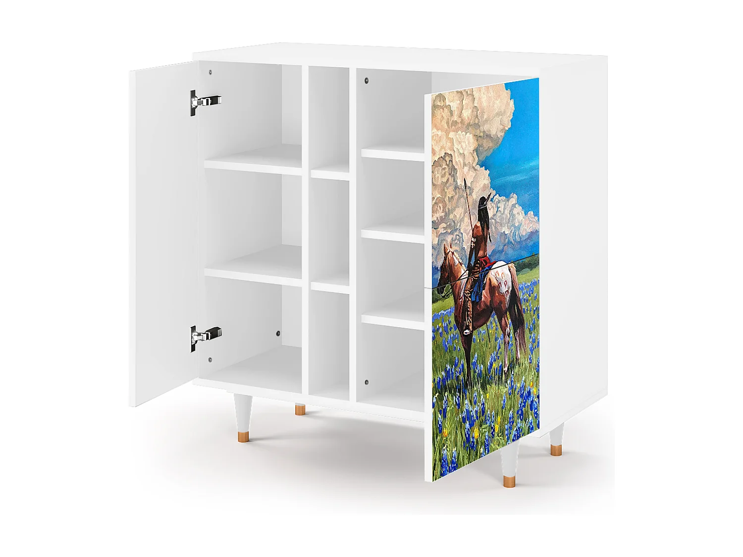 Dressoir - 94х96х41 cm - BS5 - Thunderheads by Dean, Wit