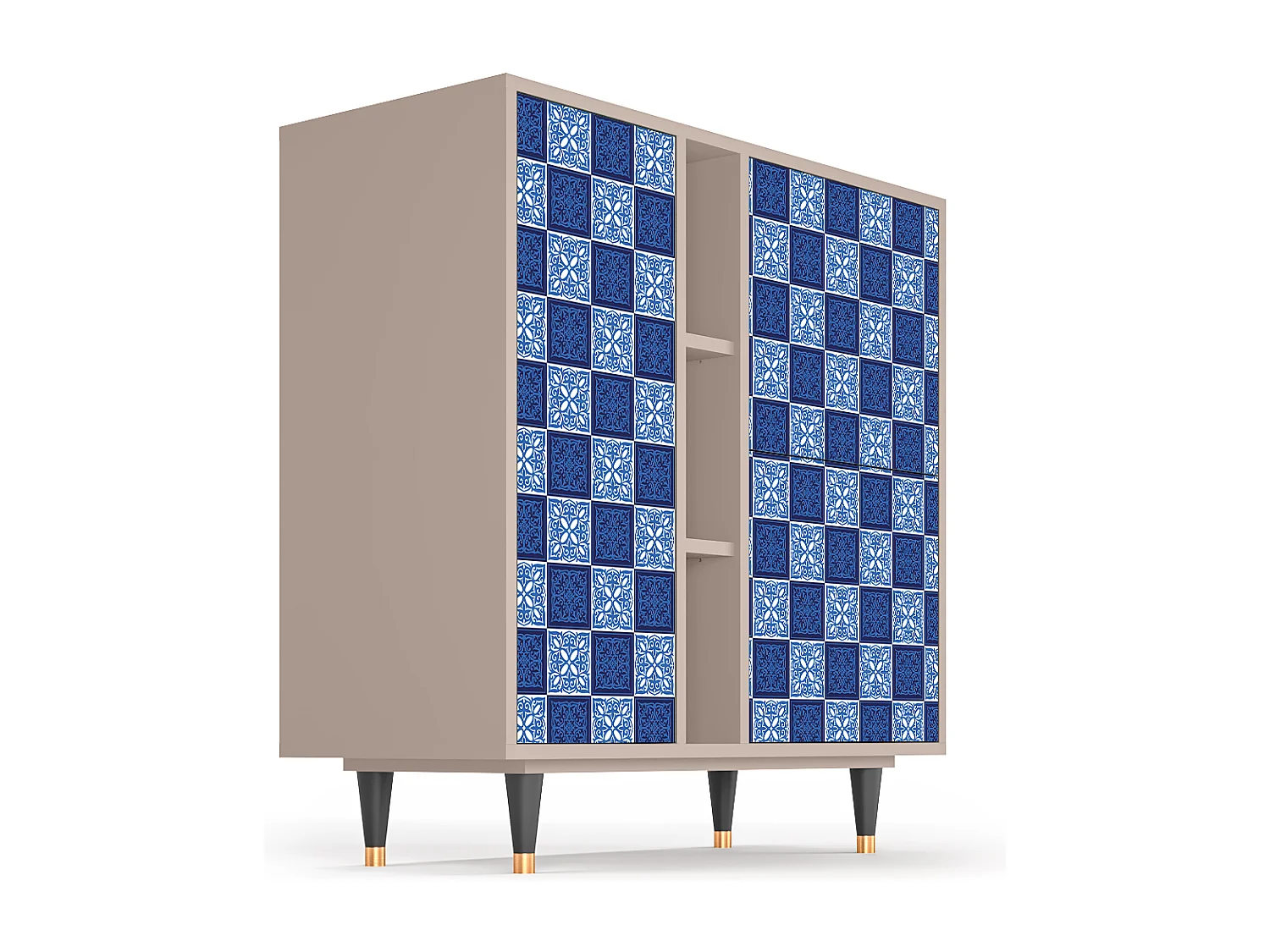 Aparador - 94х96х41 cm - BS5 - Light Path, Latte