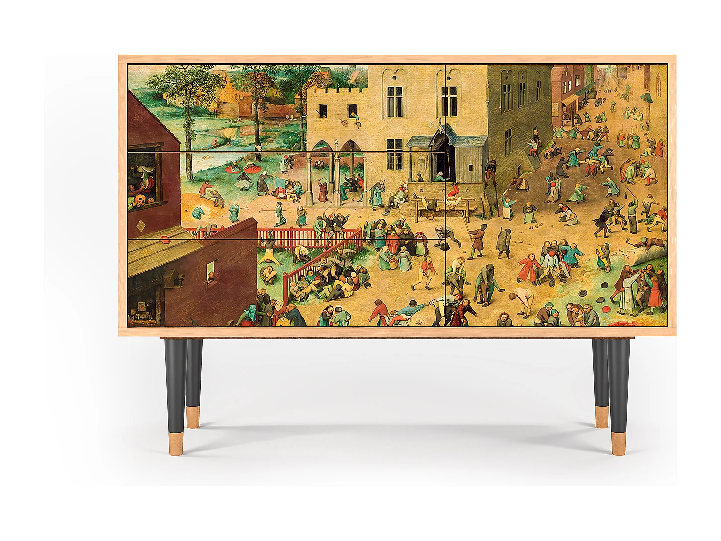Credenza - 115х84х41 cm - S3 - Children Games, Noce