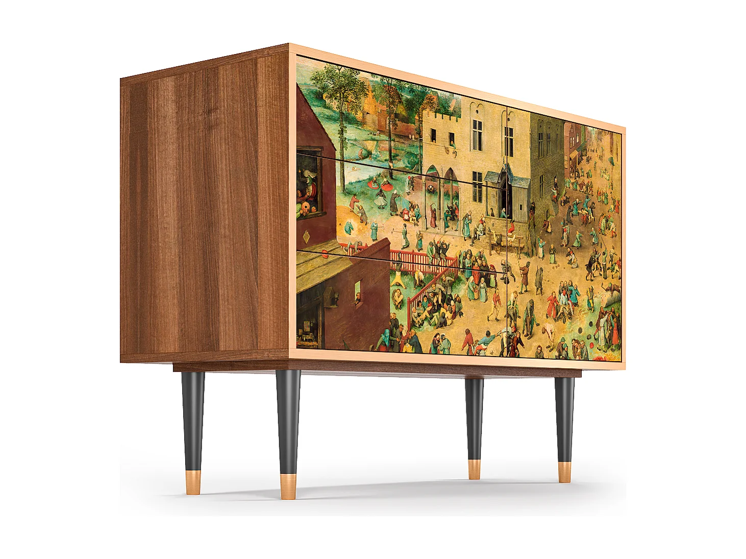 Credenza - 115х84х41 cm - S3 - Children Games, Noce