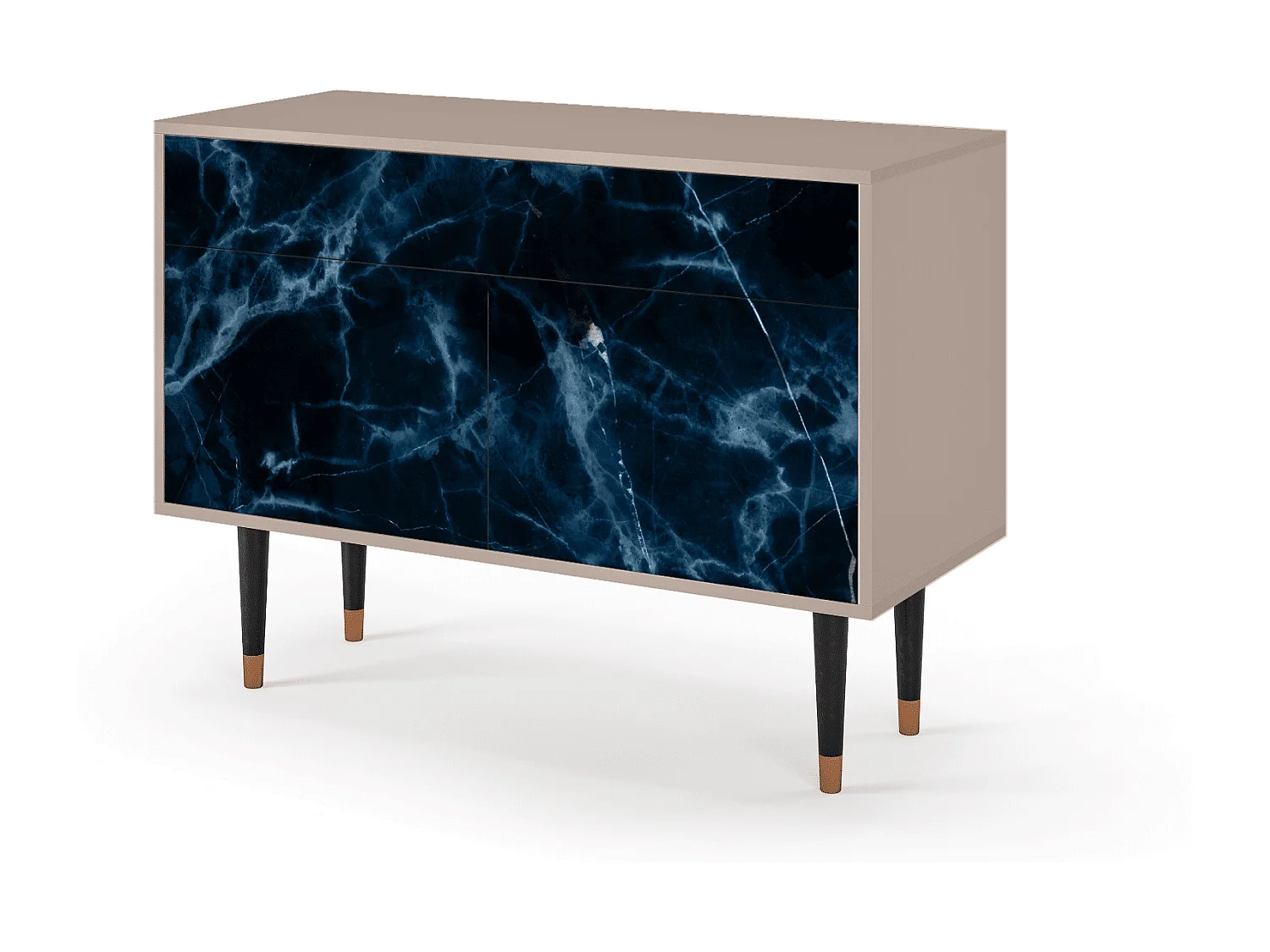 Buffet - 115x85x48 cm - BS4 - Deep Ocean, Latte