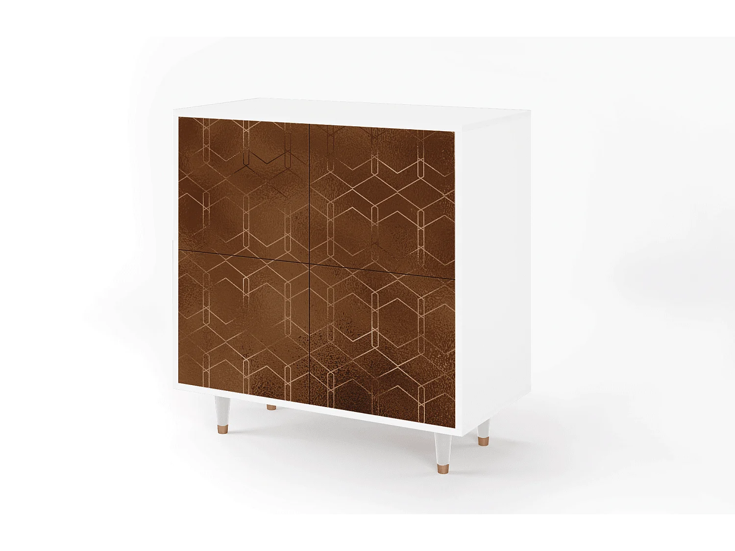 Buffet - 94x96x48 cm - BS3 - Chocolate Bar, Blanc