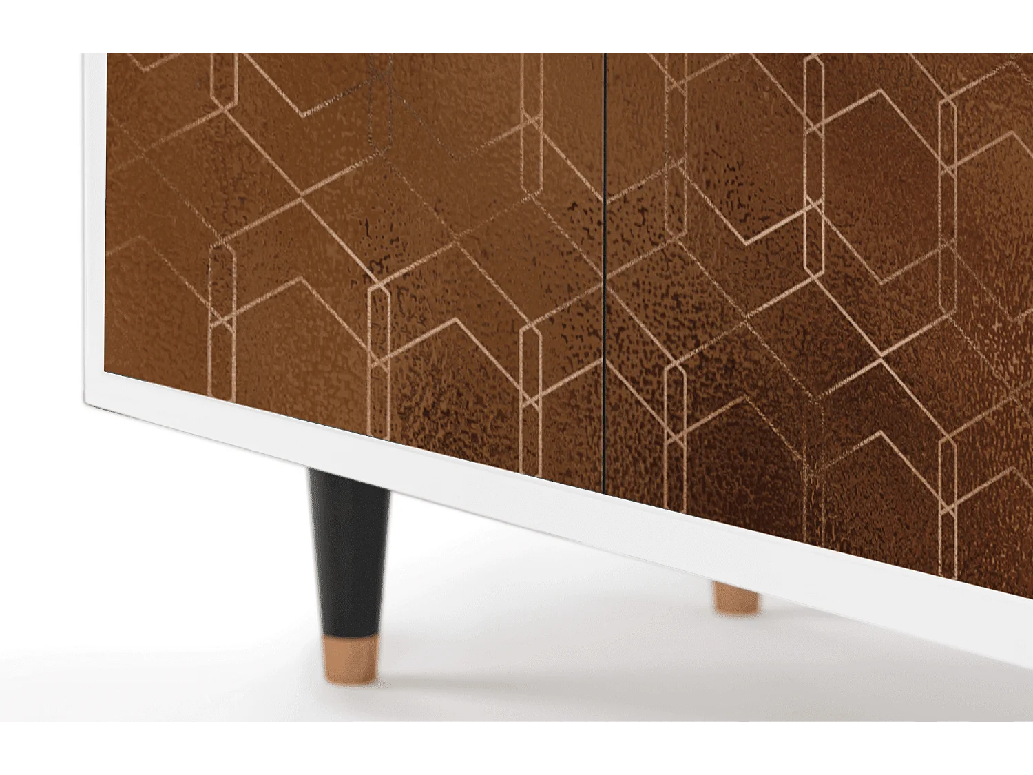 Buffet - 94x96x48 cm - BS3 - Chocolate Bar, Blanc