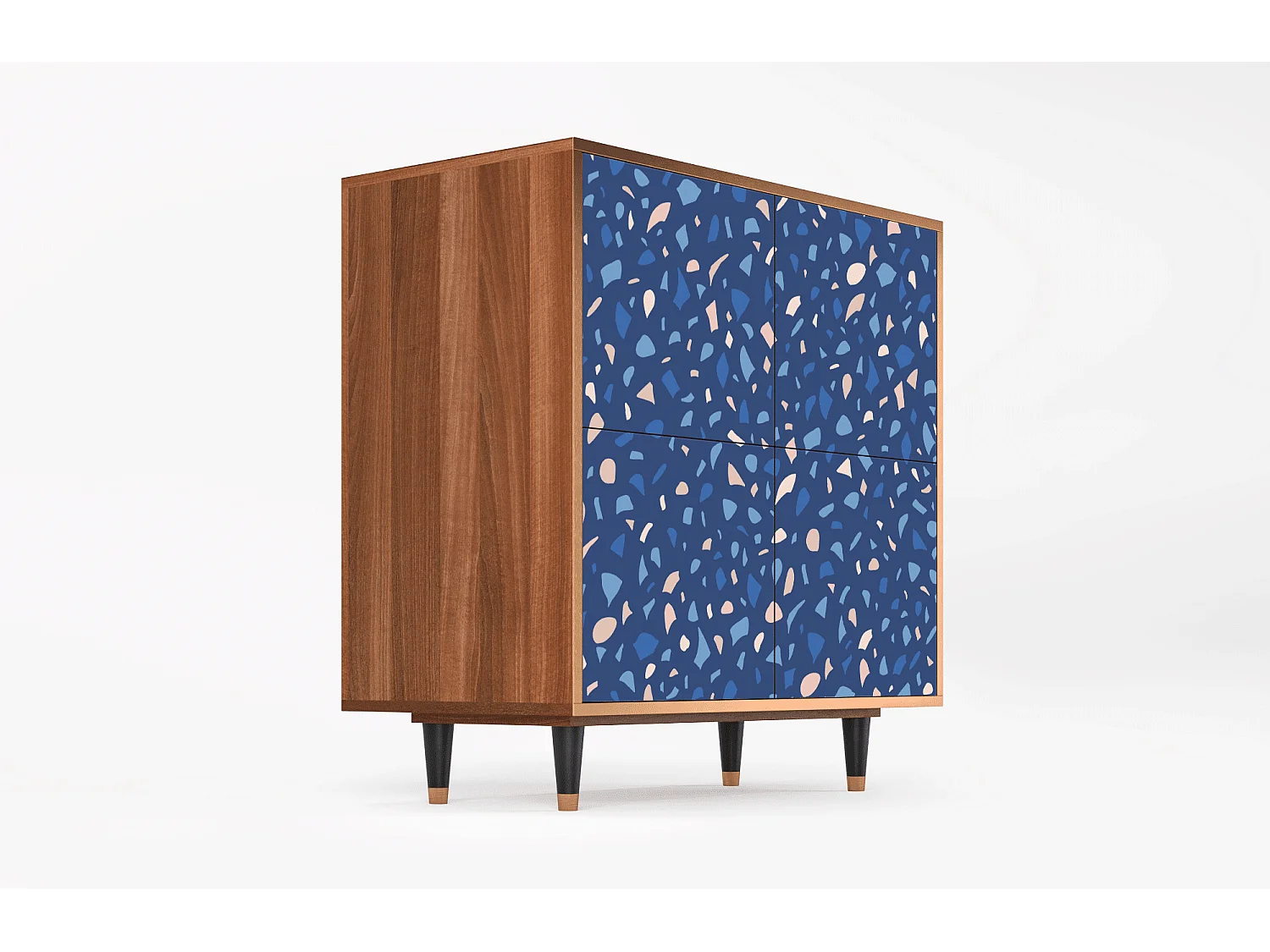 Buffet - 94x96x48 cm - BS3 - Soap Whirpool, Noyer