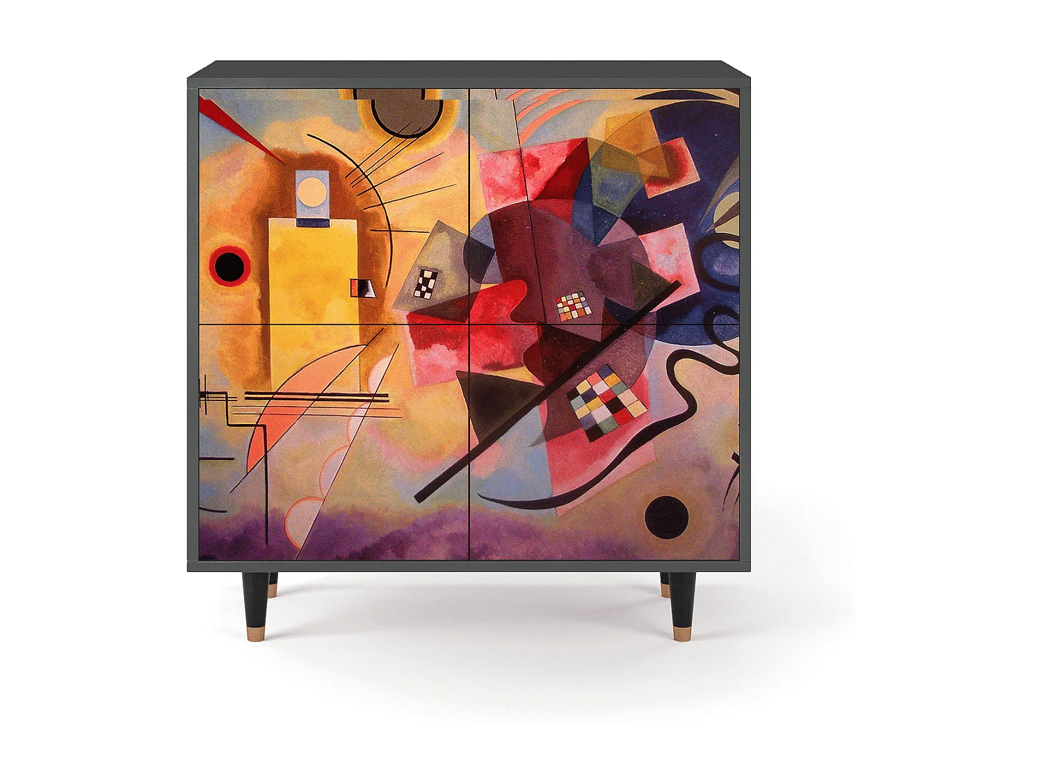 Sideboard - 94x96x48 cm - BS3 - Modern Art, Anthrazit
