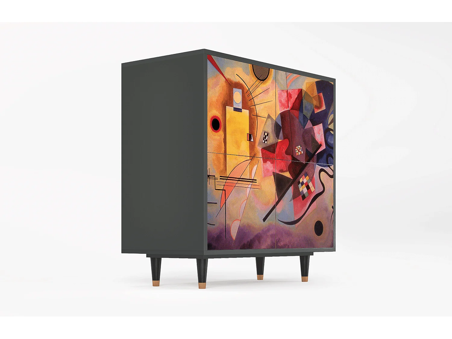 Sideboard - 94x96x48 cm - BS3 - Modern Art, Anthrazit