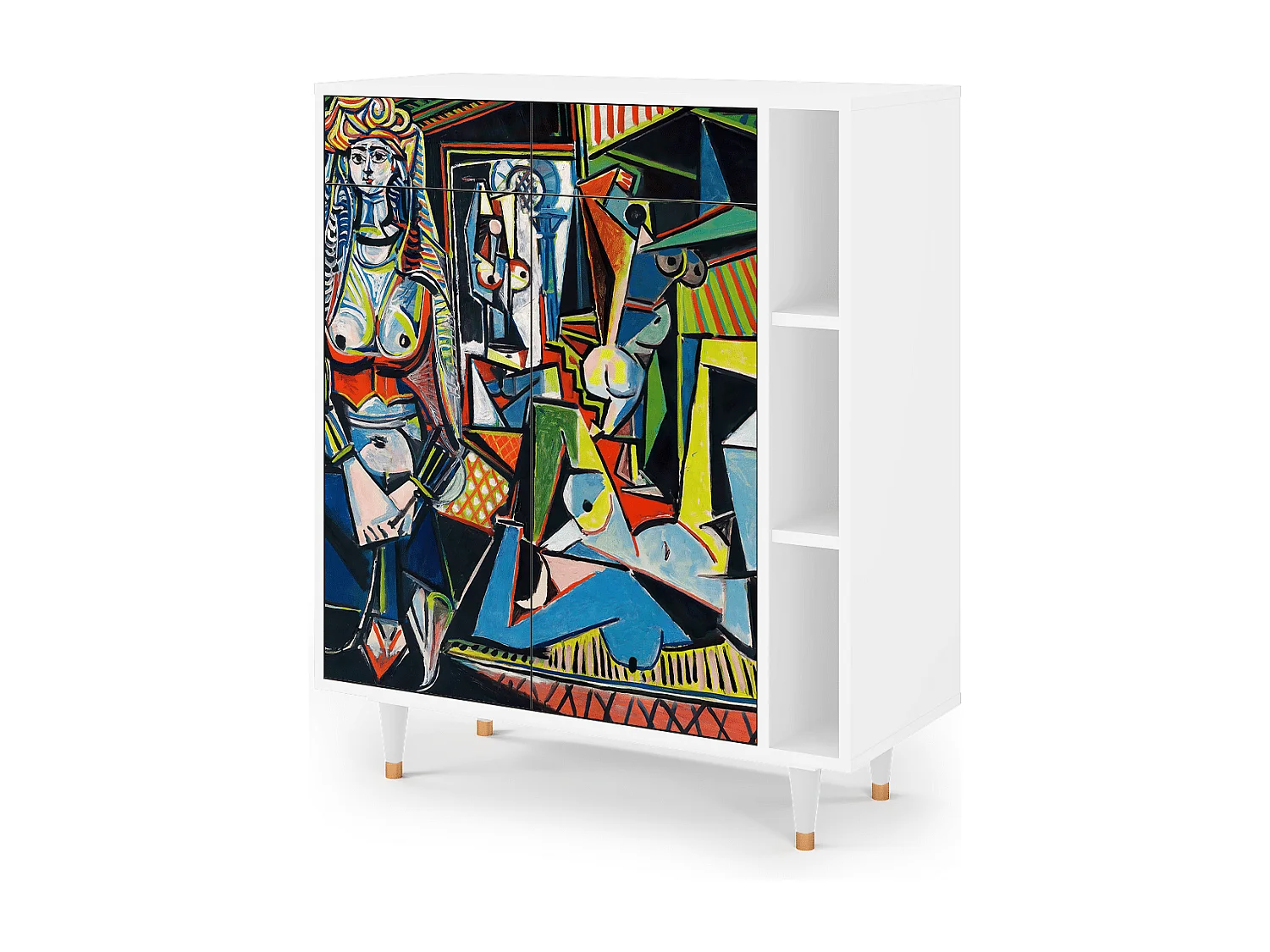 Credenza - 96х110х41 cm - BS6 - Women of Algiers, Bianco