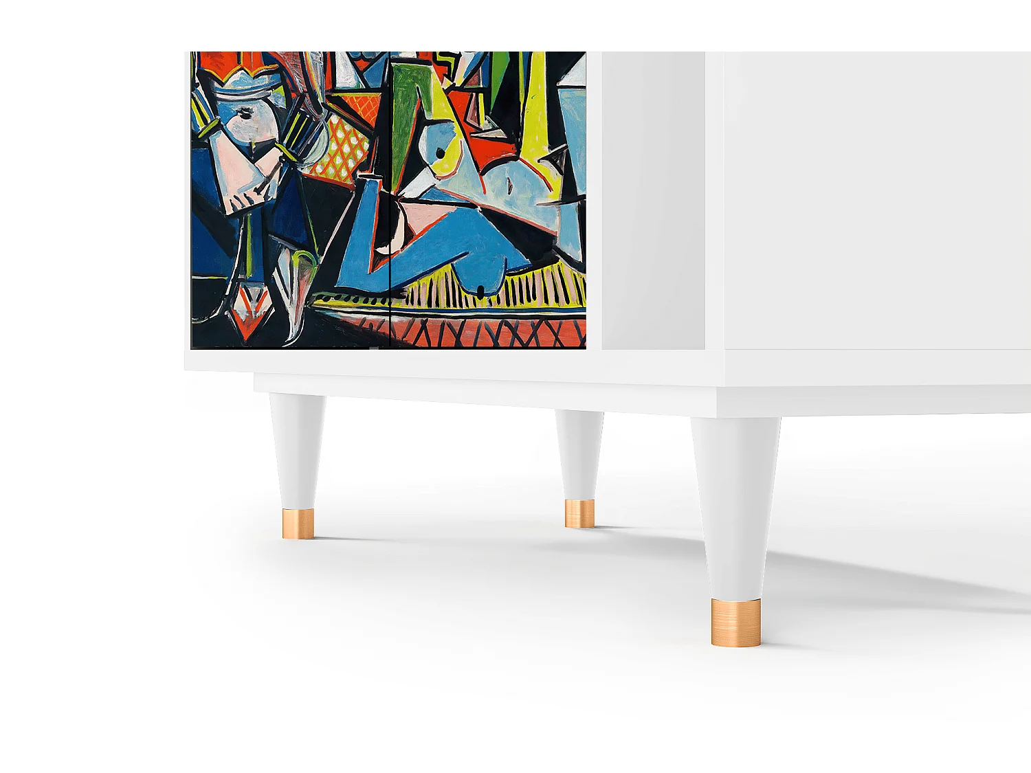 Credenza - 96х110х41 cm - BS6 - Women of Algiers, Bianco