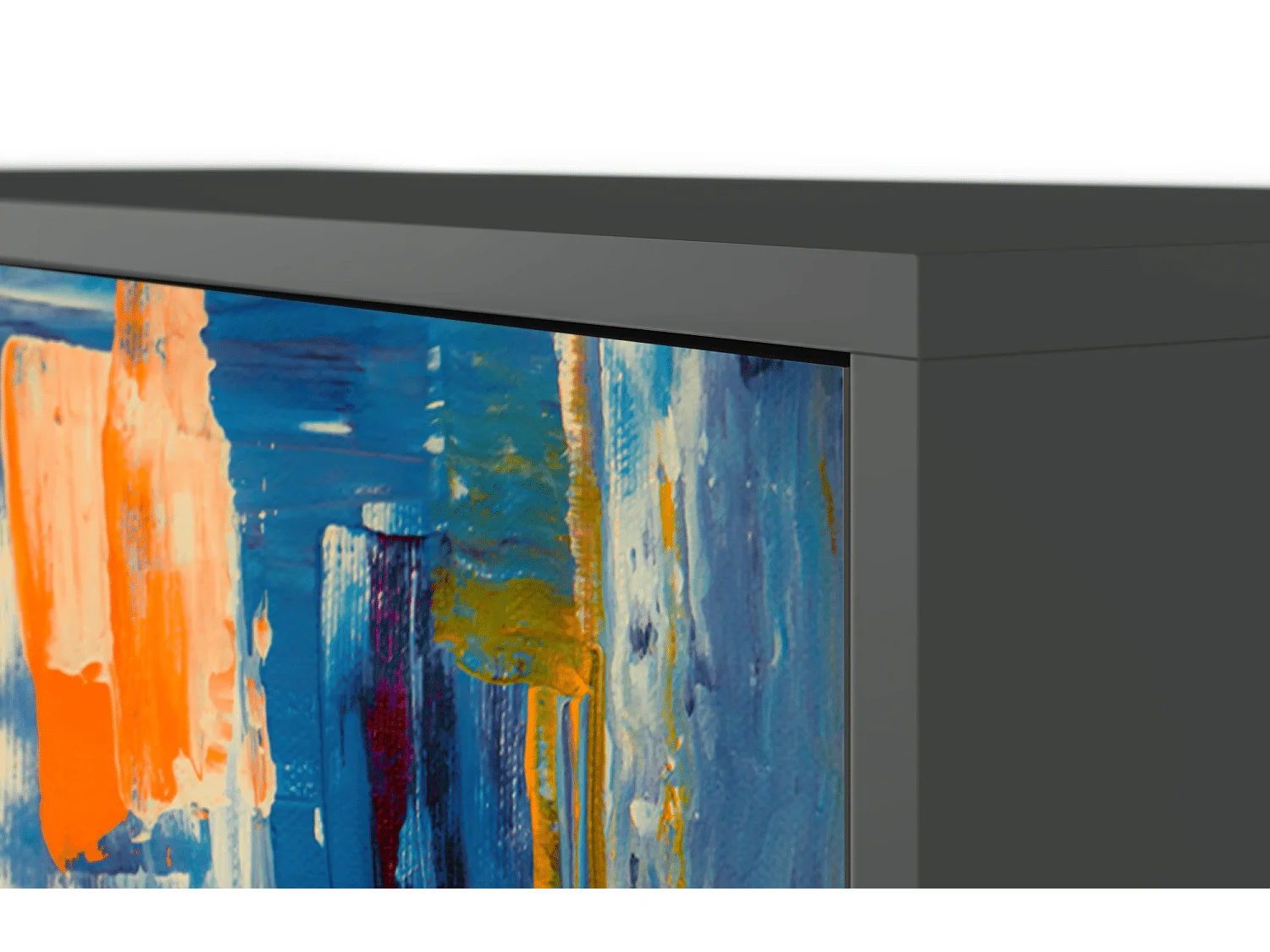 Buffet - 115х84х41 cm - S3 - Abstract Expressionism, Anthracite