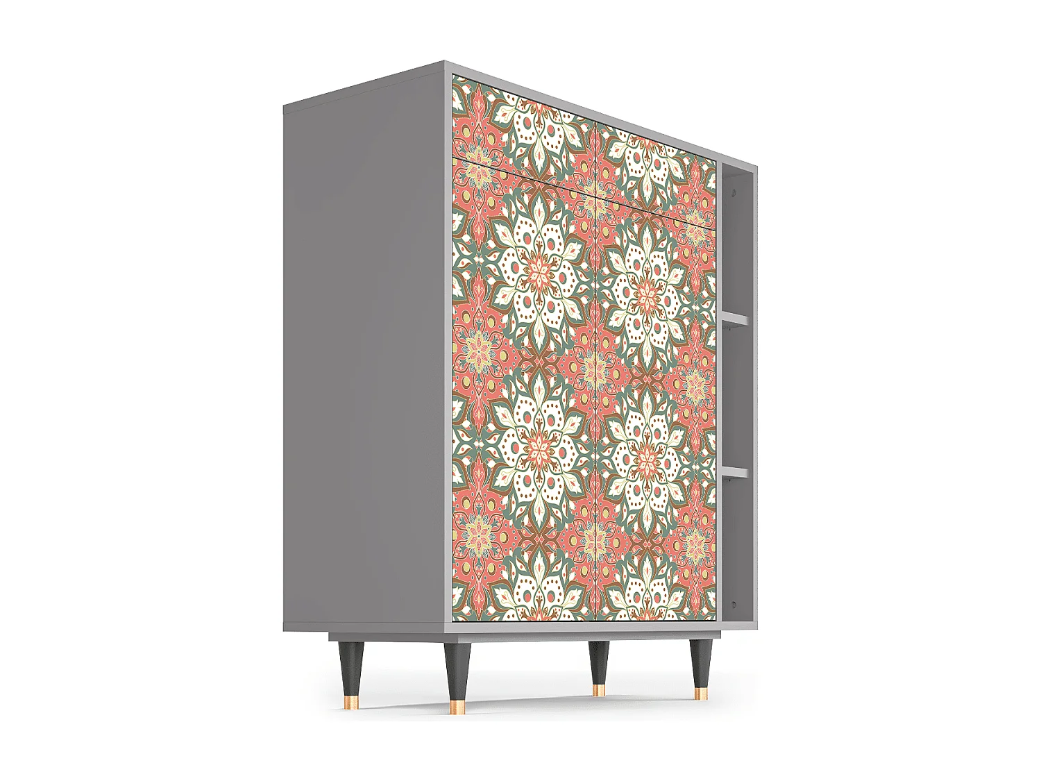 Credenza - 96х110х41 cm - BS6 - Peach Grove, Grigio