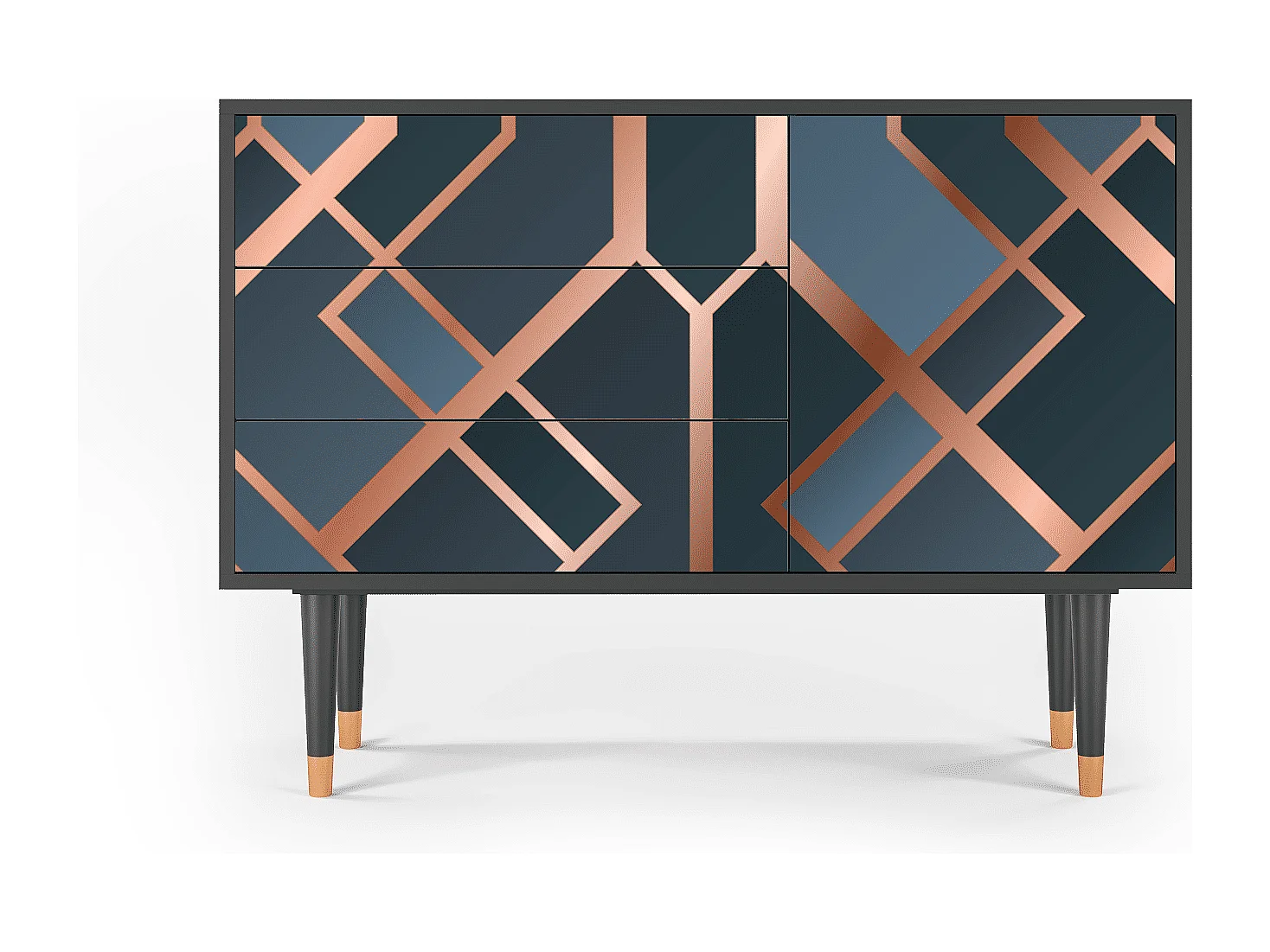 Credenza - 115х84х41 cm - S3 - Ashy 1920', Antracite