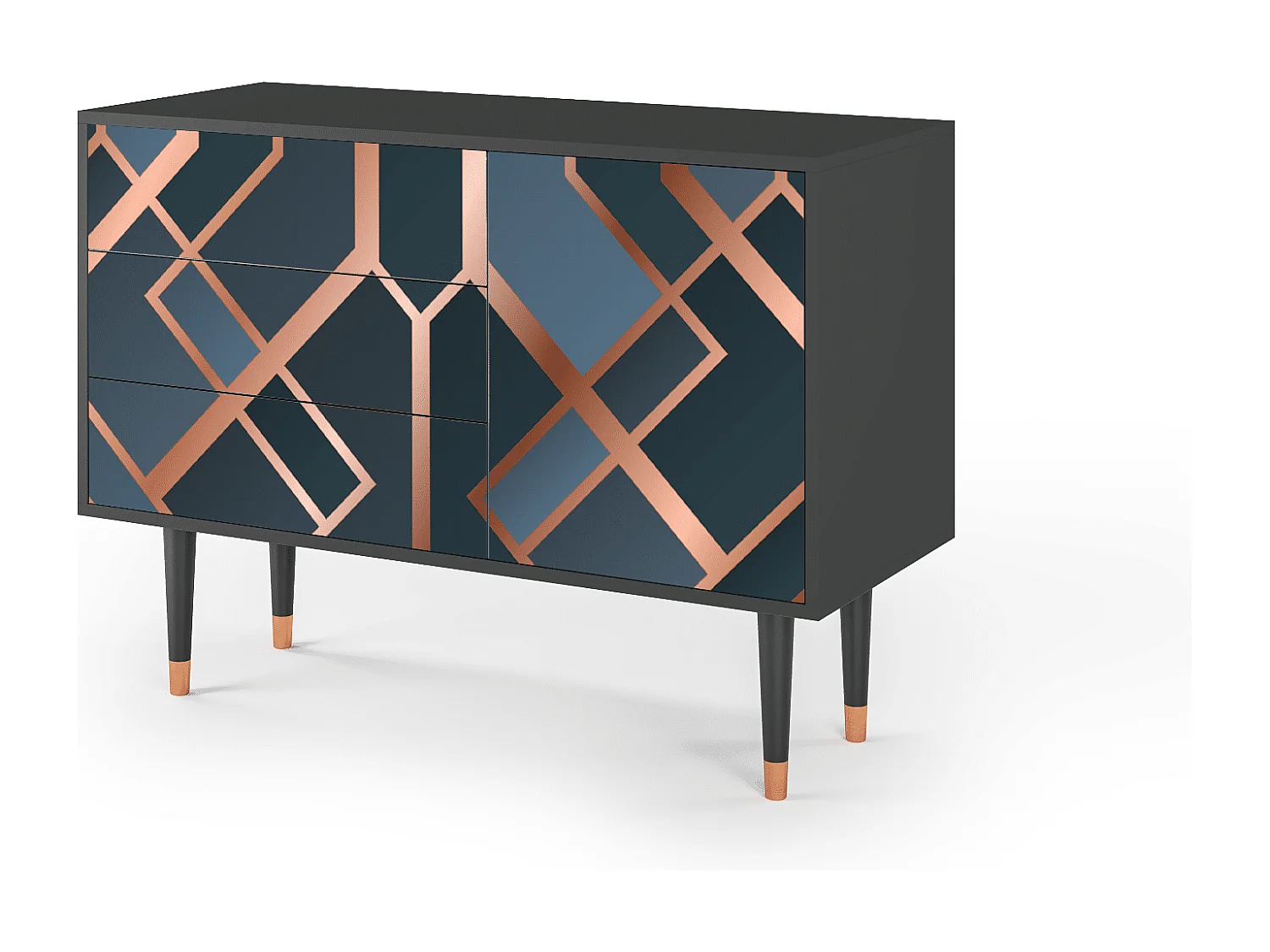 Credenza - 115х84х41 cm - S3 - Ashy 1920', Antracite