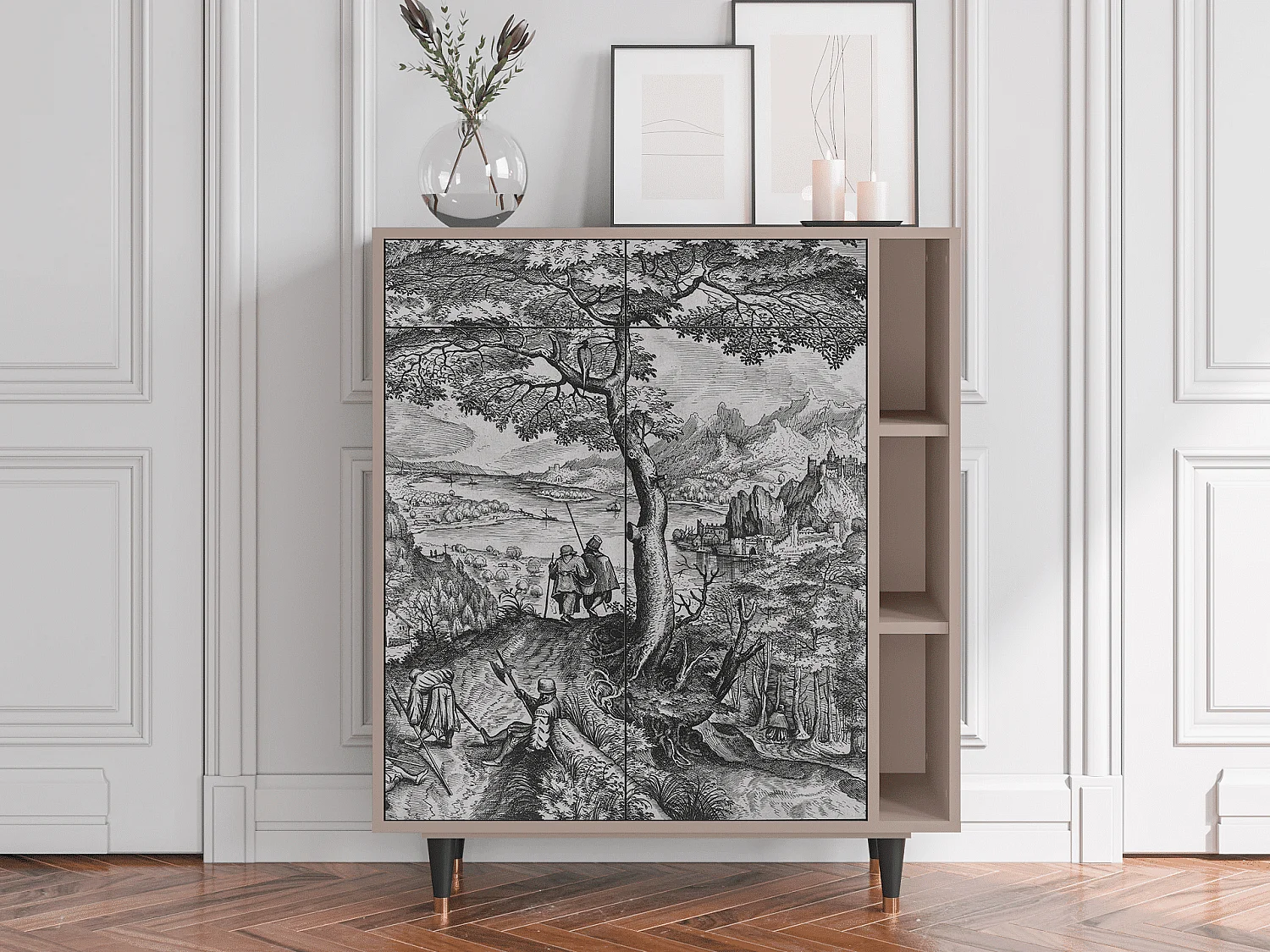 Buffet - 96х110х41 cm - BS6 - Milites Requiescentes, Latte