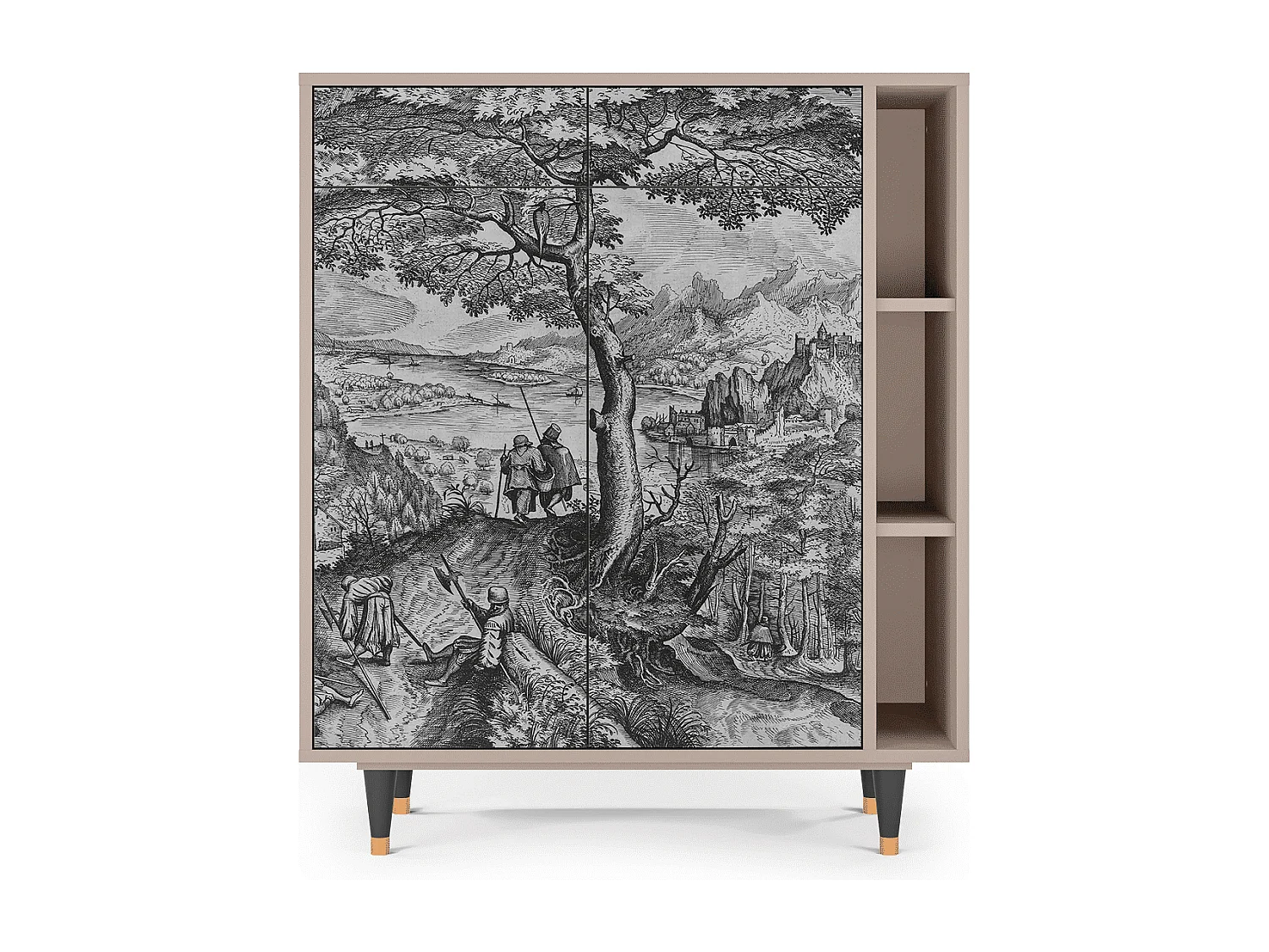 Buffet - 96х110х41 cm - BS6 - Milites Requiescentes, Latte