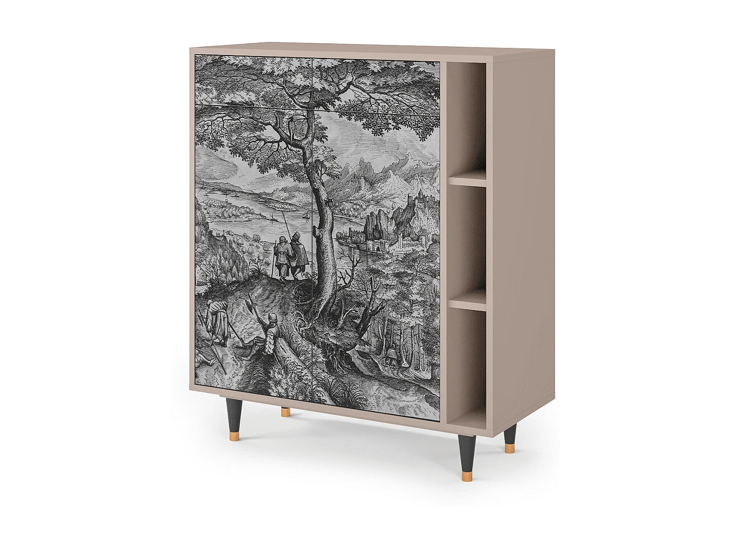 Buffet - 96х110х41 cm - BS6 - Milites Requiescentes, Latte