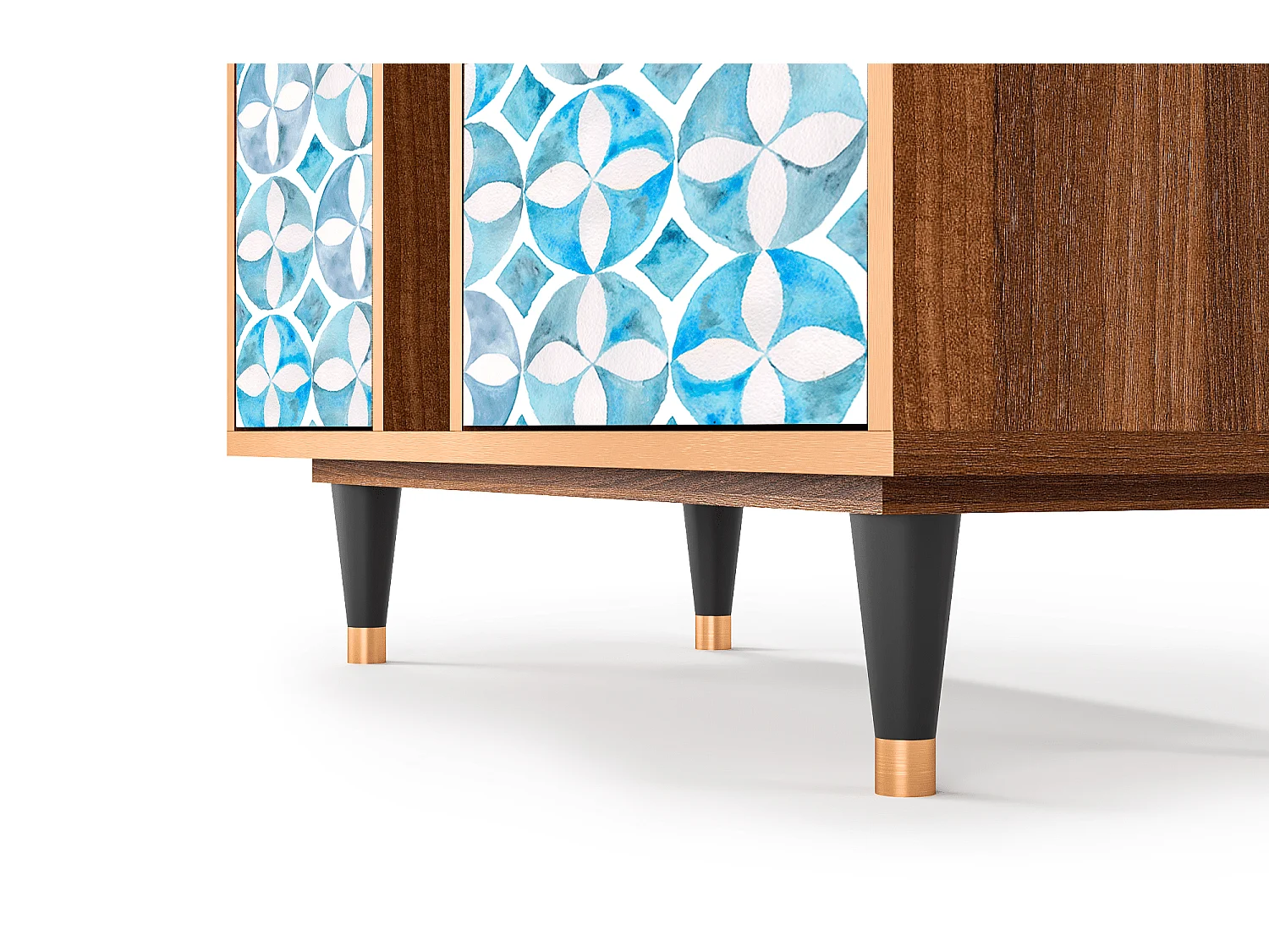 Dressoir - 94х96х41 cm - BS5 - Porto Mood, Walnoot