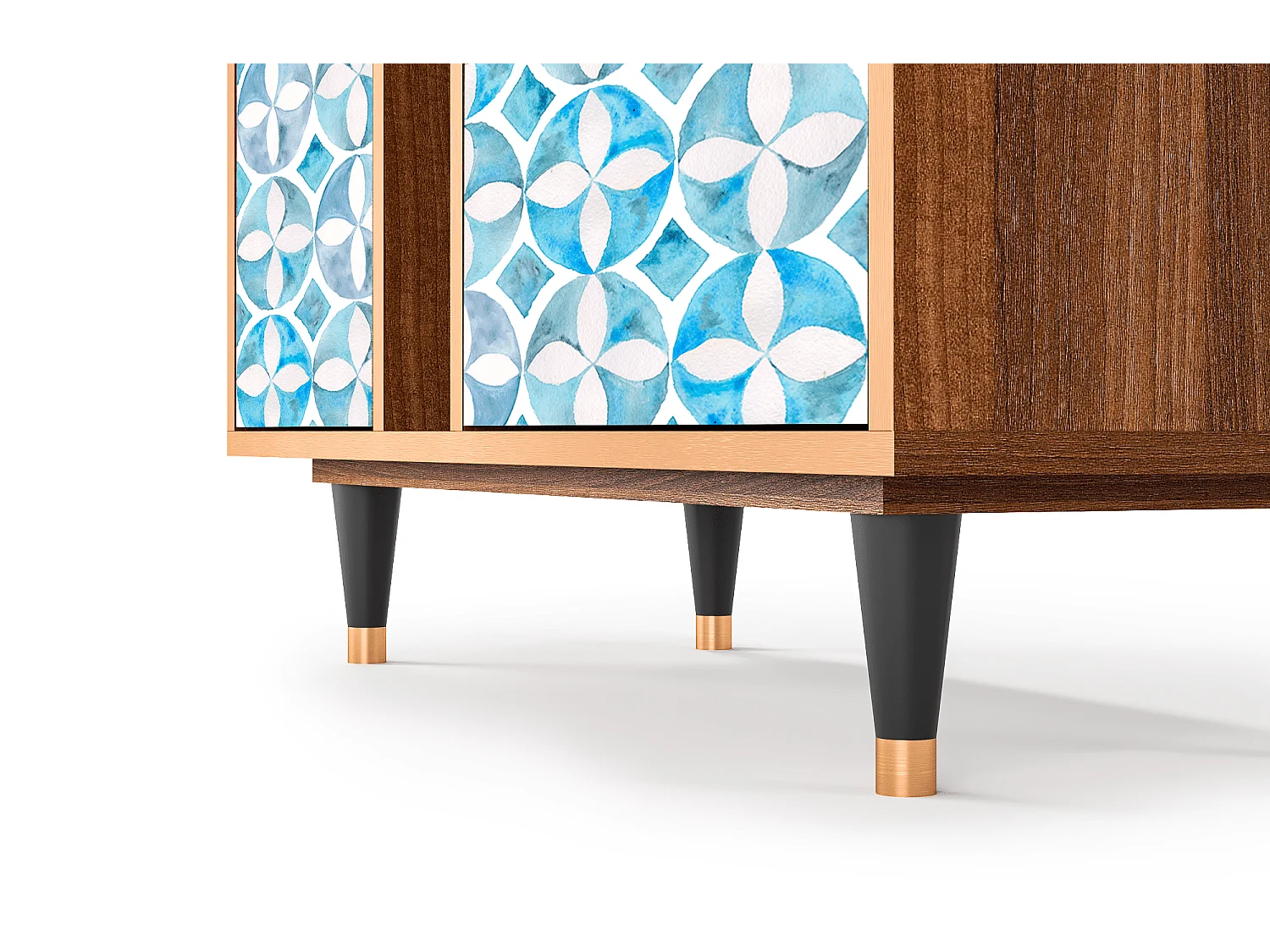 Kredens - 94х96х41 cm - BS5 - Porto Mood, Orzech