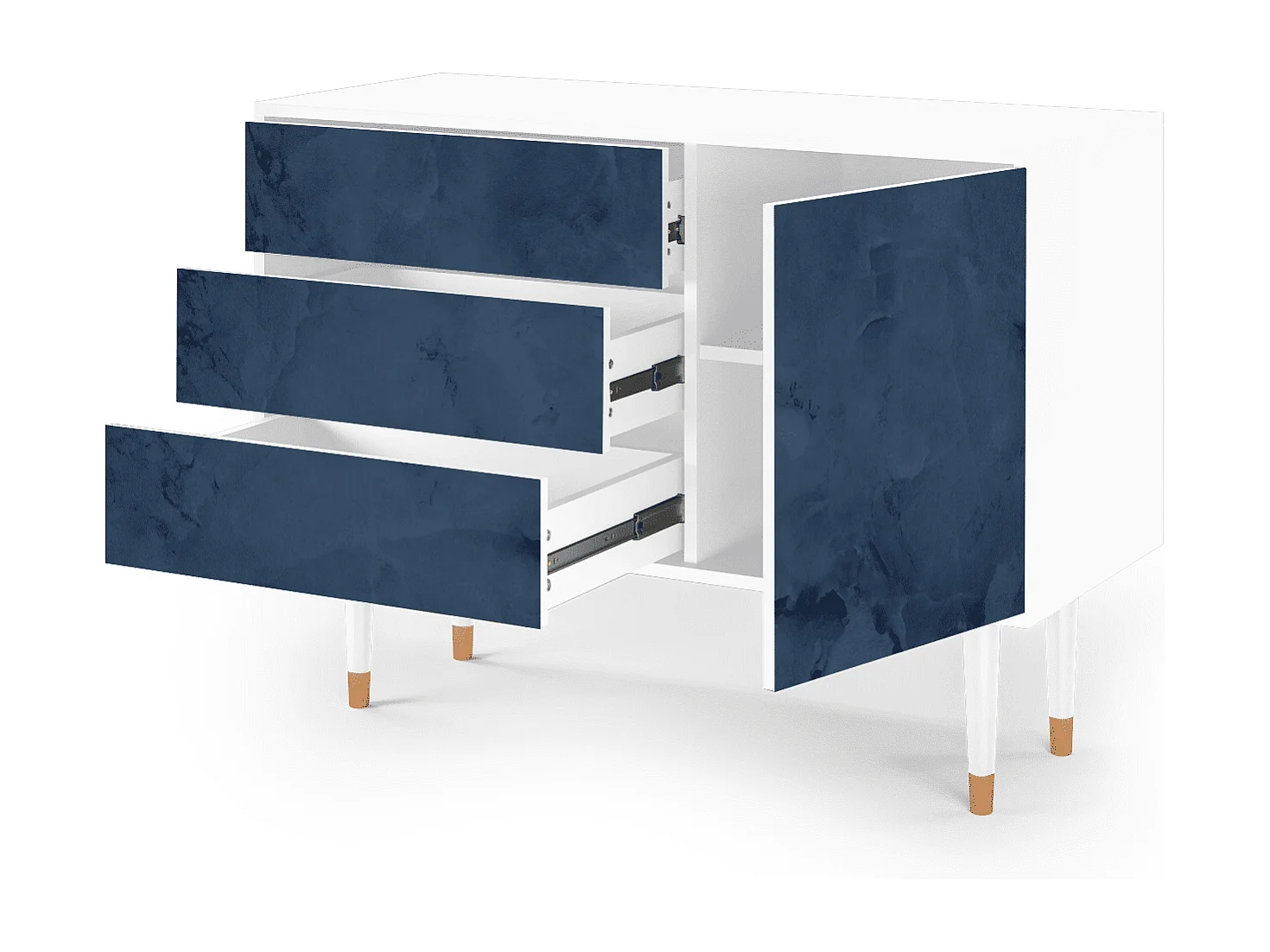 Credenza - 115х84х41 cm - S3 - Endless Galaxi, Bianco