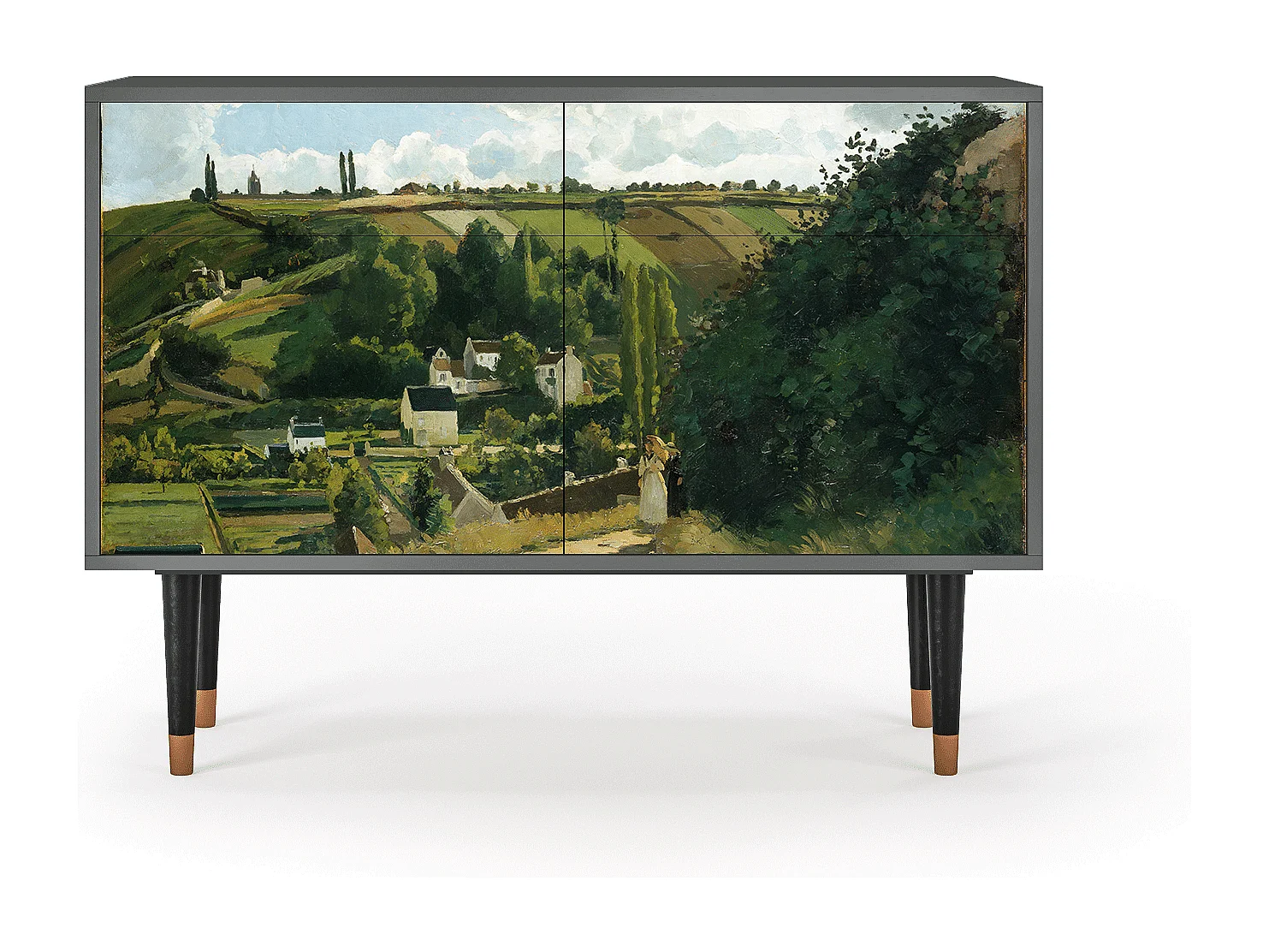 Buffet - 115x85x48 cm - BS4 - Jalais Hill by Pissarro, Anthracite