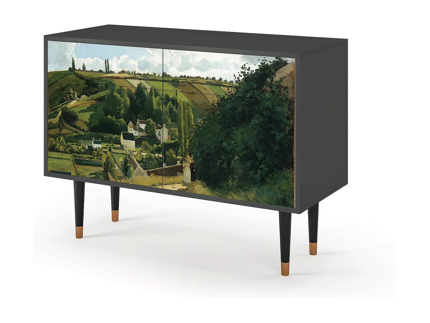 Buffet - 115x85x48 cm - BS4 - Jalais Hill by Pissarro, Anthracite